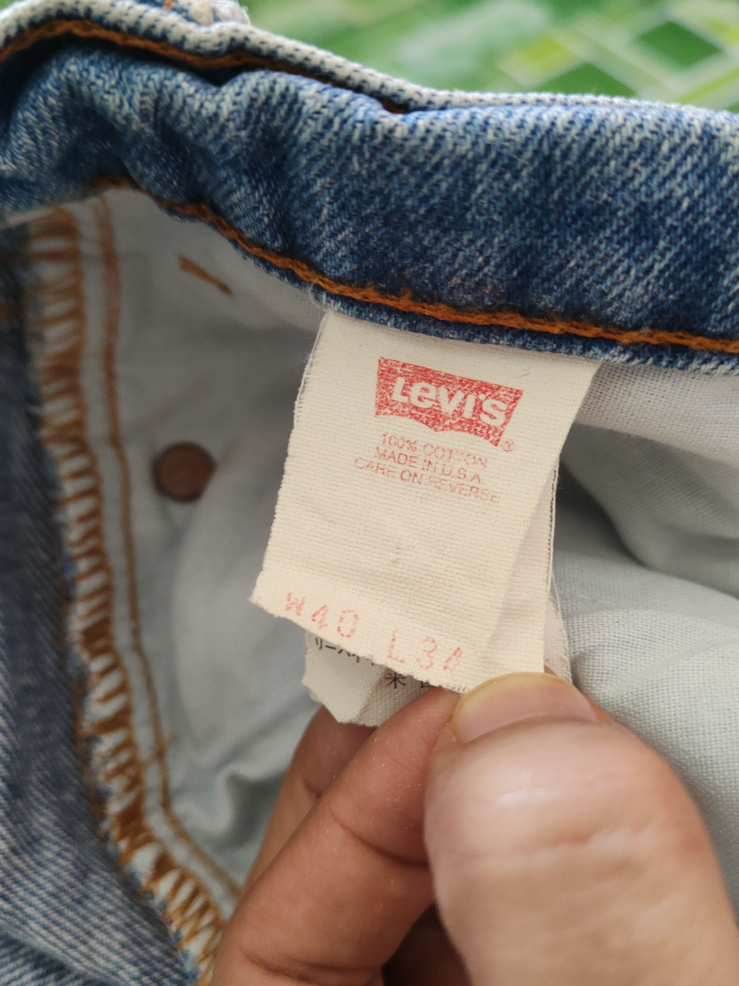 Levi's Levi's Blue Faded Distressed Ripped Jeans #S1667 Size US 39 - 19 Thumbnail