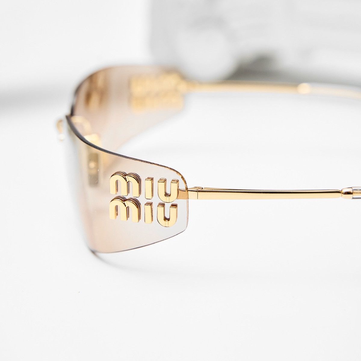 Miu Miu MIU MIU 0MU A51S 5AK20P SUNGLASSES Size ONE SIZE - 3 Thumbnail