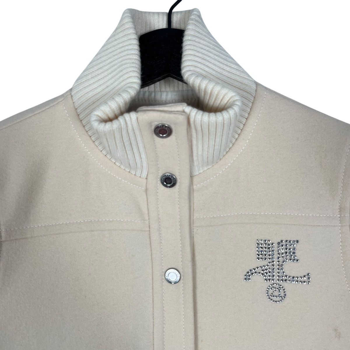 Courreges × Designer Courreges Snap Button Wool Jacket Size S / US 4 / IT 40 - 2 Thumbnail