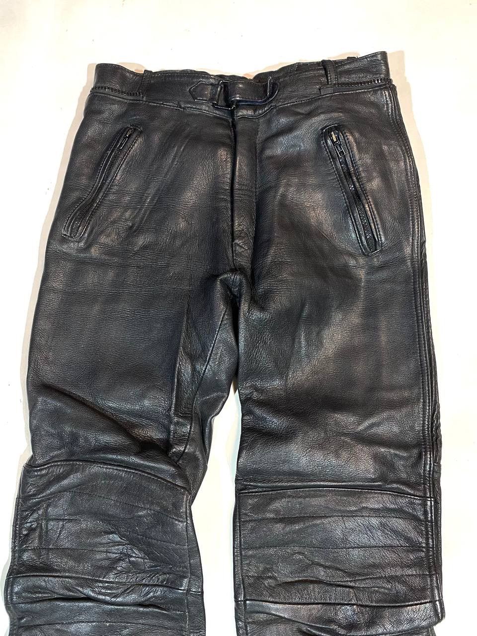 Leather Vintage Rare Racing Moto Leather Pants Size US 30 / EU 46 - 4 Thumbnail