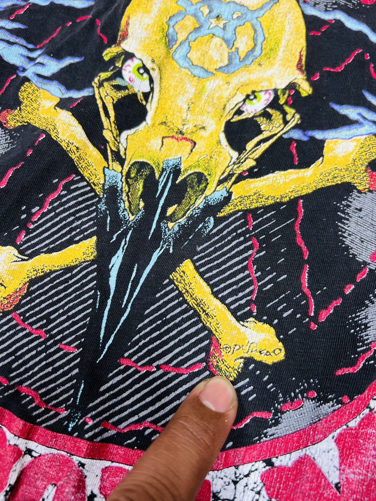 Aerosmith × Band Tees × Vintage Vintage Aerosmith Pump Tour 1990 Tee Size US XL / EU 56 / 4 - 4 Thumbnail
