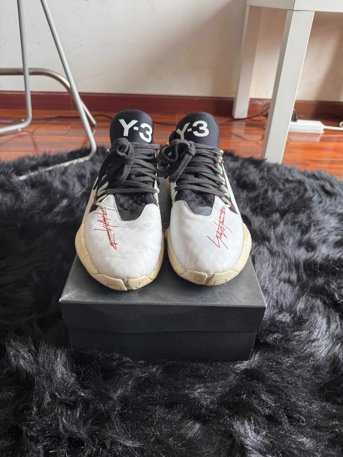 Adidas ADIDAS Y-3 BYW Bball basketball shoes Q17 Size US 8.5 / EU 41-42 - 2 Thumbnail