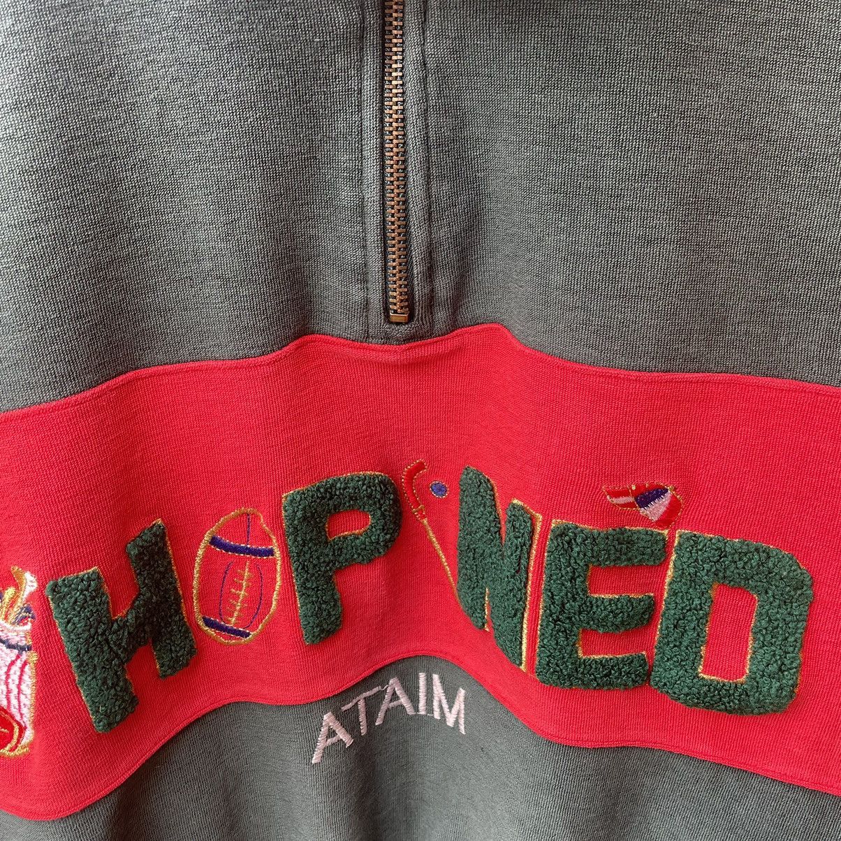 Japanese Brand × Vintage 🔥🔥🇯🇵Vintage Ataim Sportswear Logo Half Zipper Sweatshirts Size US M / EU 48-50 / 2 - 4 Thumbnail