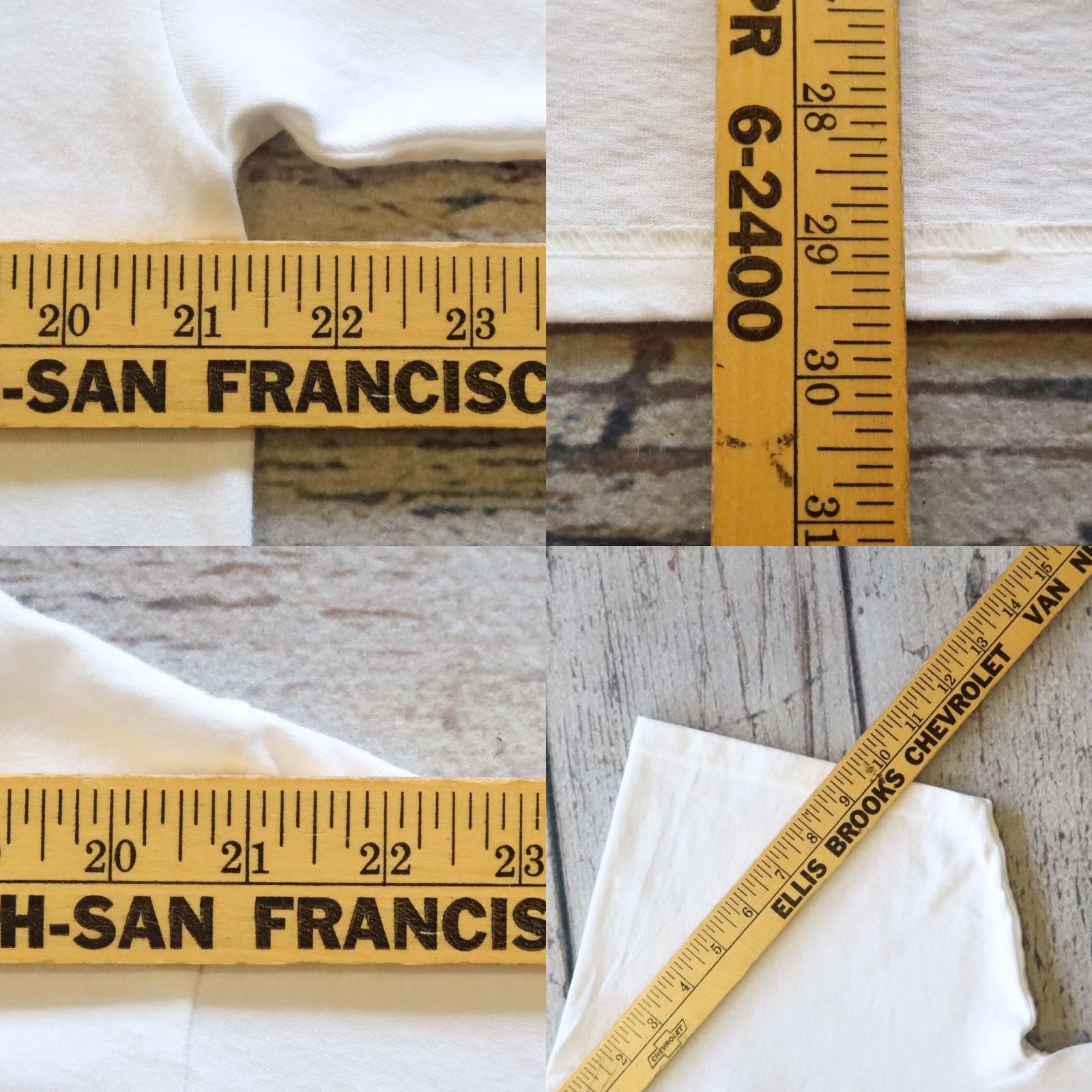Vintage VINTAGE Stussy Tee Shirt L White Chapter Stores Haze 90s Mens T-Shirt Size US L / EU 52-54 / 3 - 8 Thumbnail