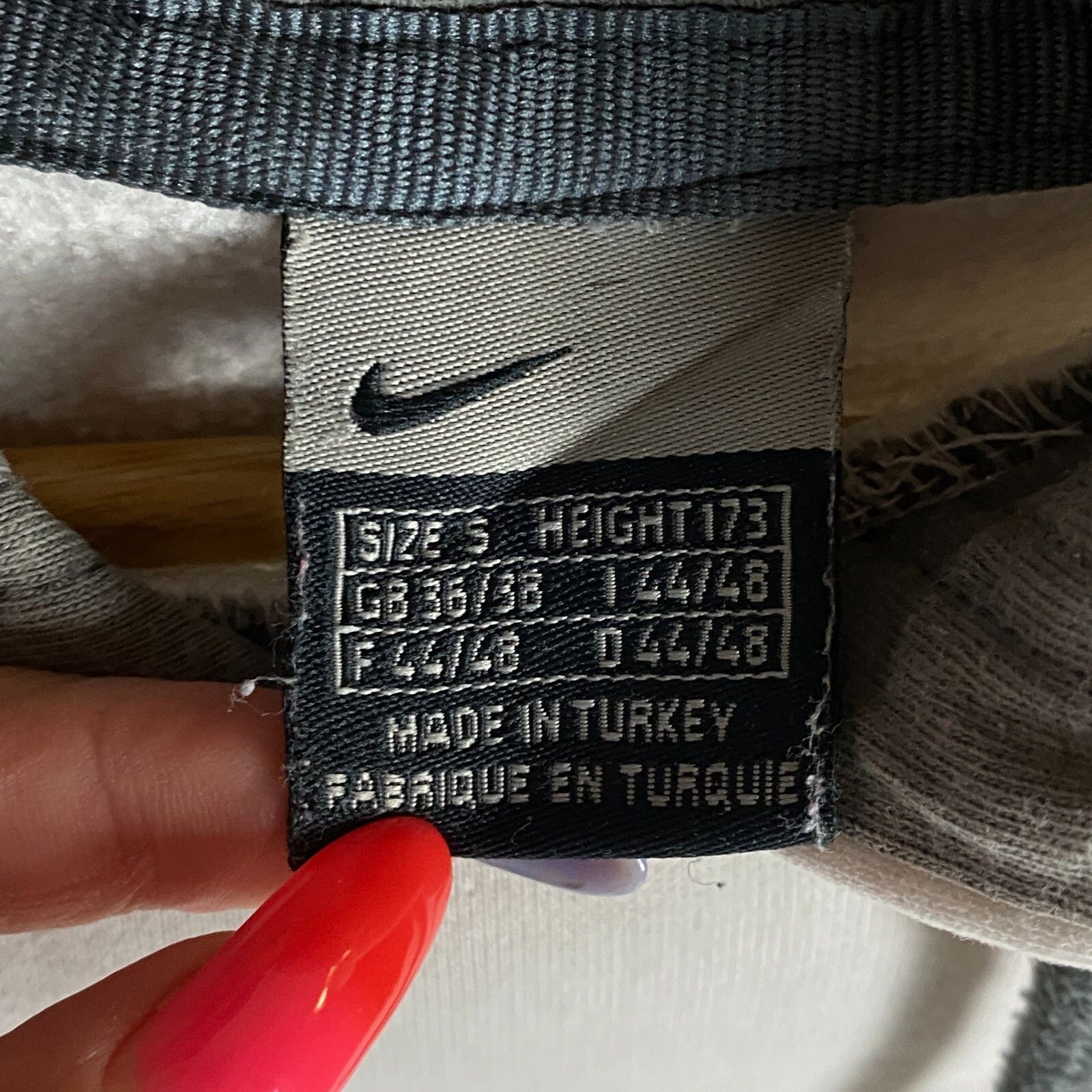 Nike Nike Vintage Hoodie Men's Size S White Long Sleeve ` Size US S / EU 44-46 / 1 - 8 Thumbnail