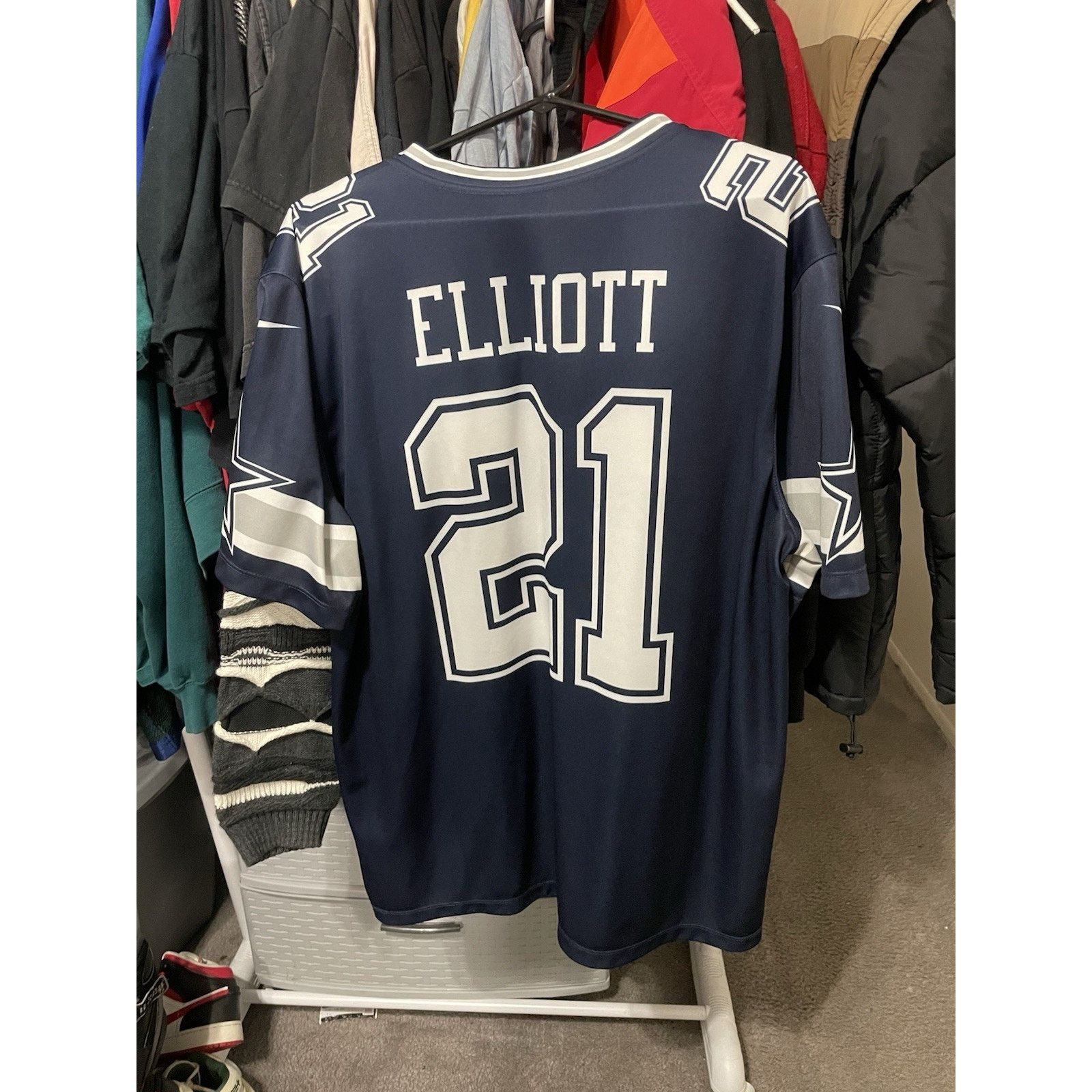 Nike Size XL-Dallas Cowboys Ezekiel Elliott Jersey Nike Dri Fit Size US XL / EU 56 / 4 - 2 Thumbnail