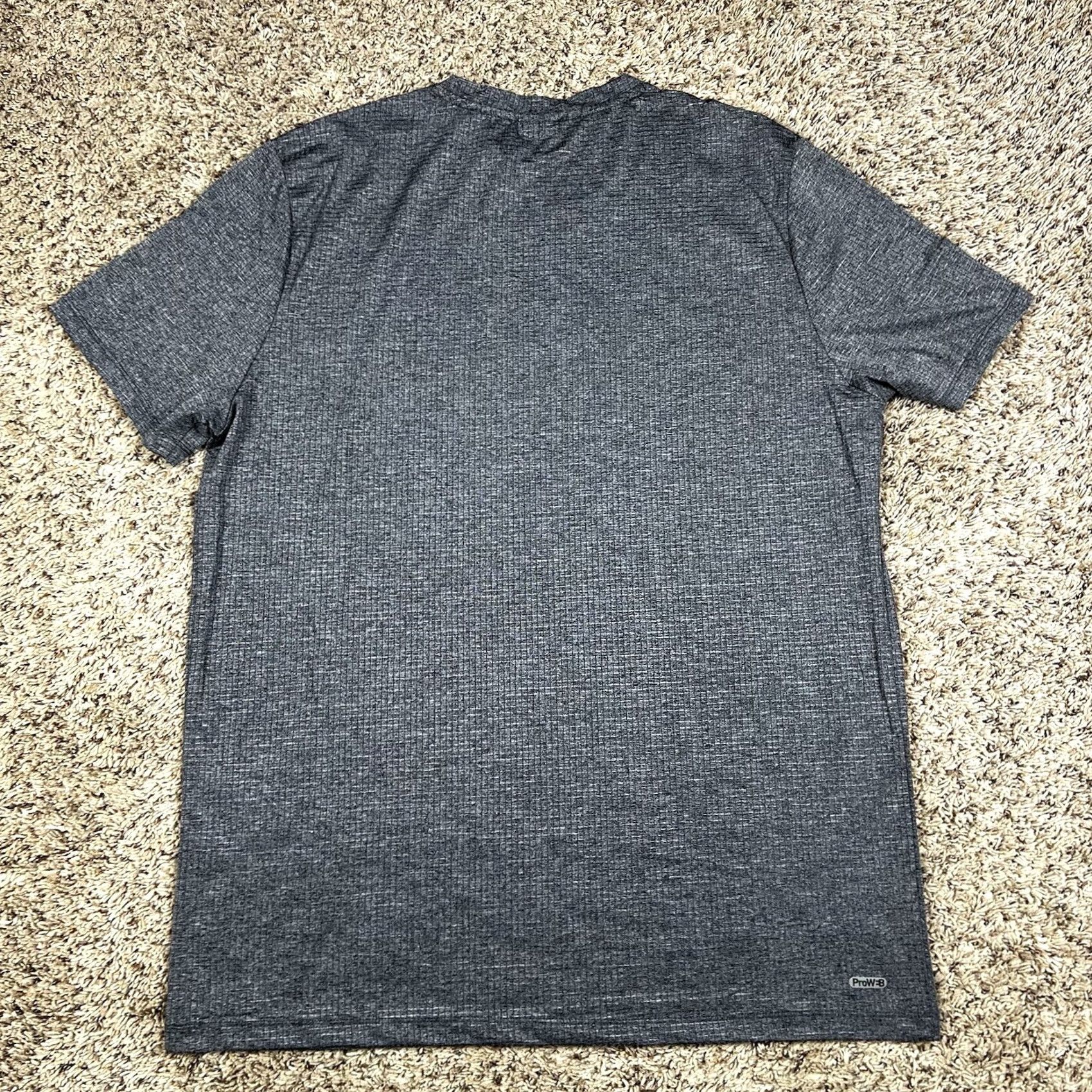 Spyder Spyder T-Shirt Mens XL Gym Activewear Black Widow Logo Heathered Gray Polyester Spandex Daily Wear Tee Size US XL / EU 56 / 4 - 3 Thumbnail