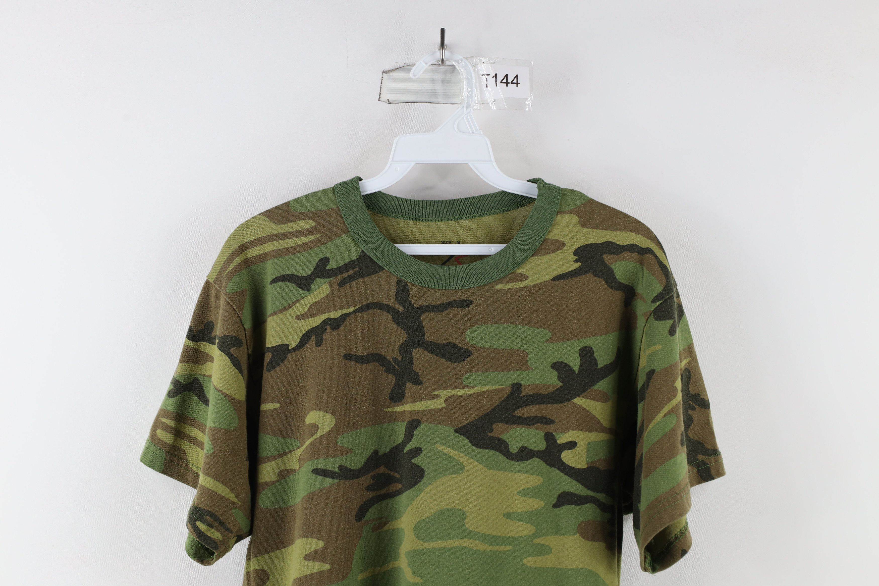 Vintage Vintage Streetwear Faded Camouflage Short Sleeve T-Shirt Size US M / EU 48-50 / 2 - 2 Thumbnail