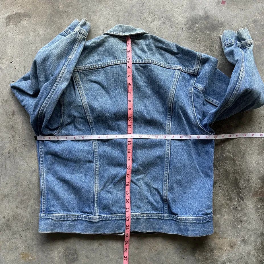 Lee Vintage 80s Lee MR Denim Jean Jacket Size Large Size US L / EU 52-54 / 3 - 7 Thumbnail