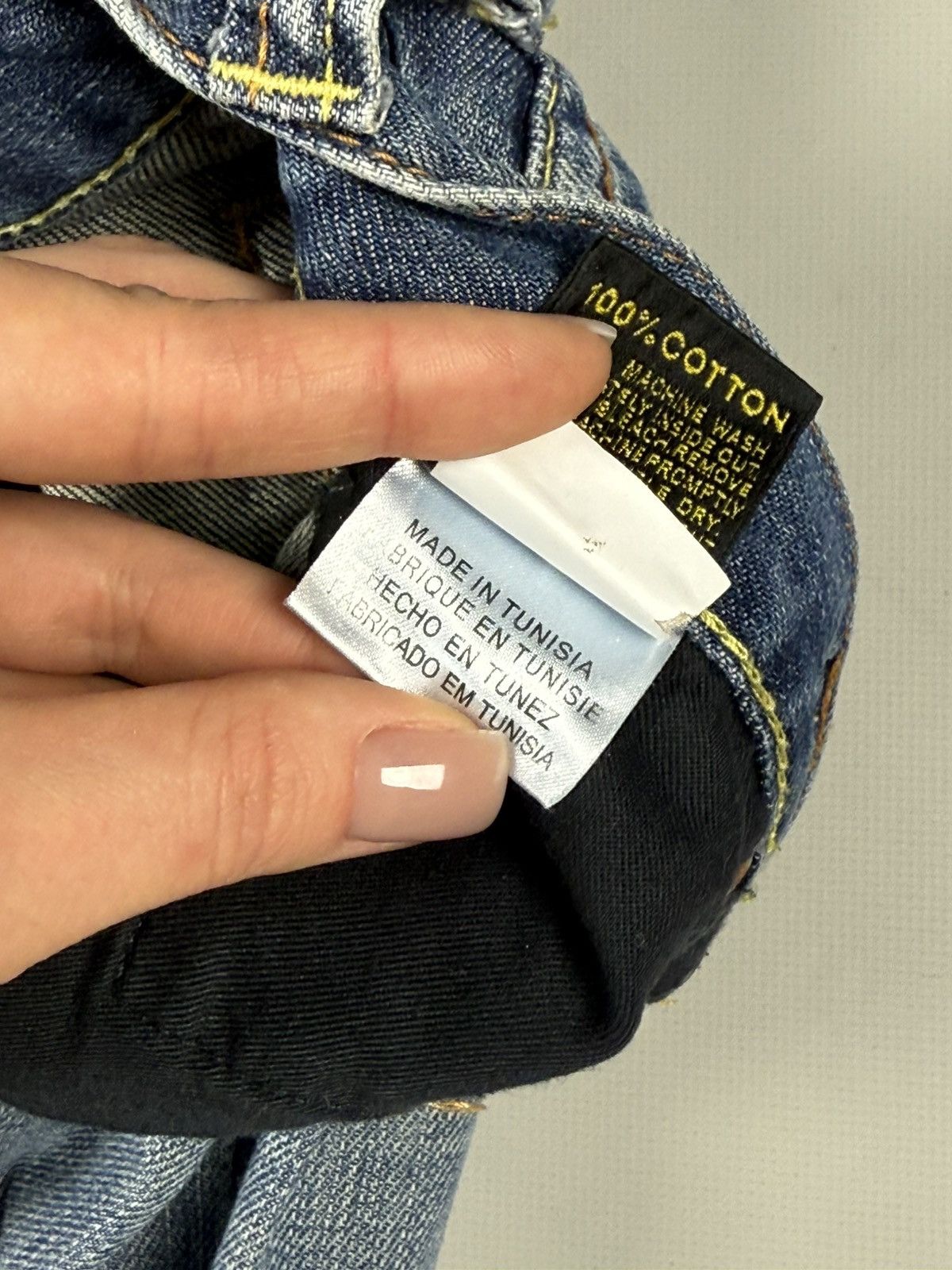 Evisu Evisu EU-ED Hokusai Vintage Men’s Denim Jeans Size 29 / S Size US 29 - 21 Thumbnail