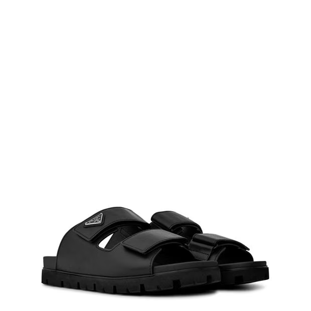 Prada Leather Strap Sandals Size US 10 / EU 43 - 4 Thumbnail