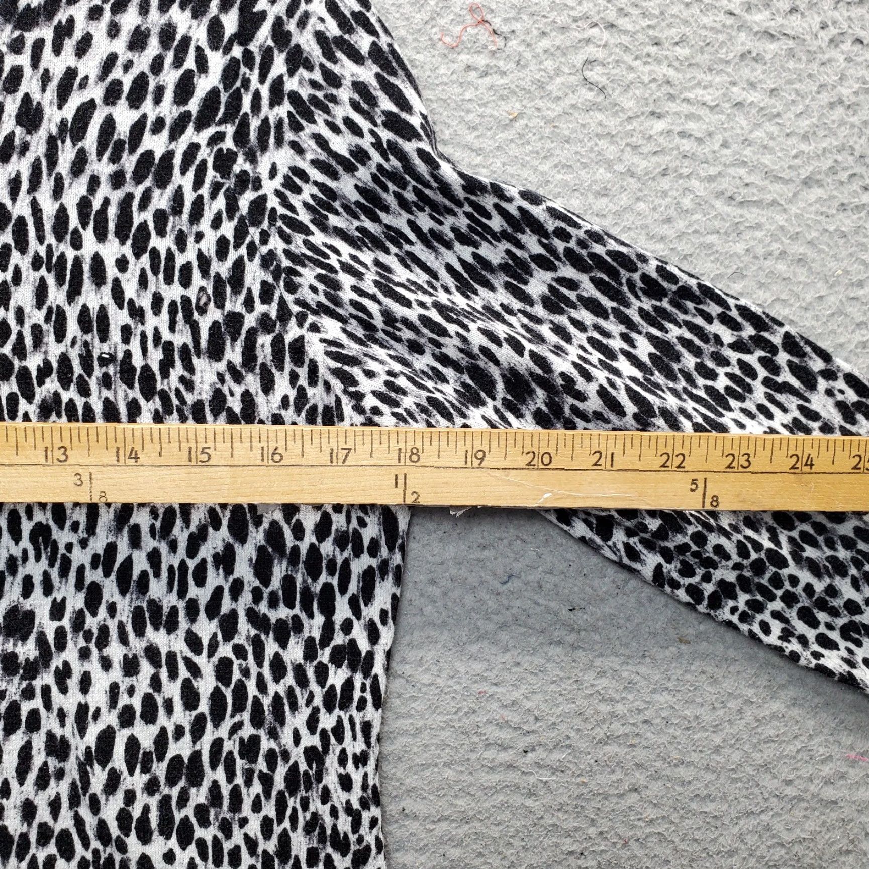 Charter Club Charter Club Cardigan Women's PS Multi Leopard Print Long Sleeve Button Front - Womens Size PS - Knit Cotton - Casual, Fall, Winter - Regular Fit Size S / US 4 / IT 40 - 6 Thumbnail