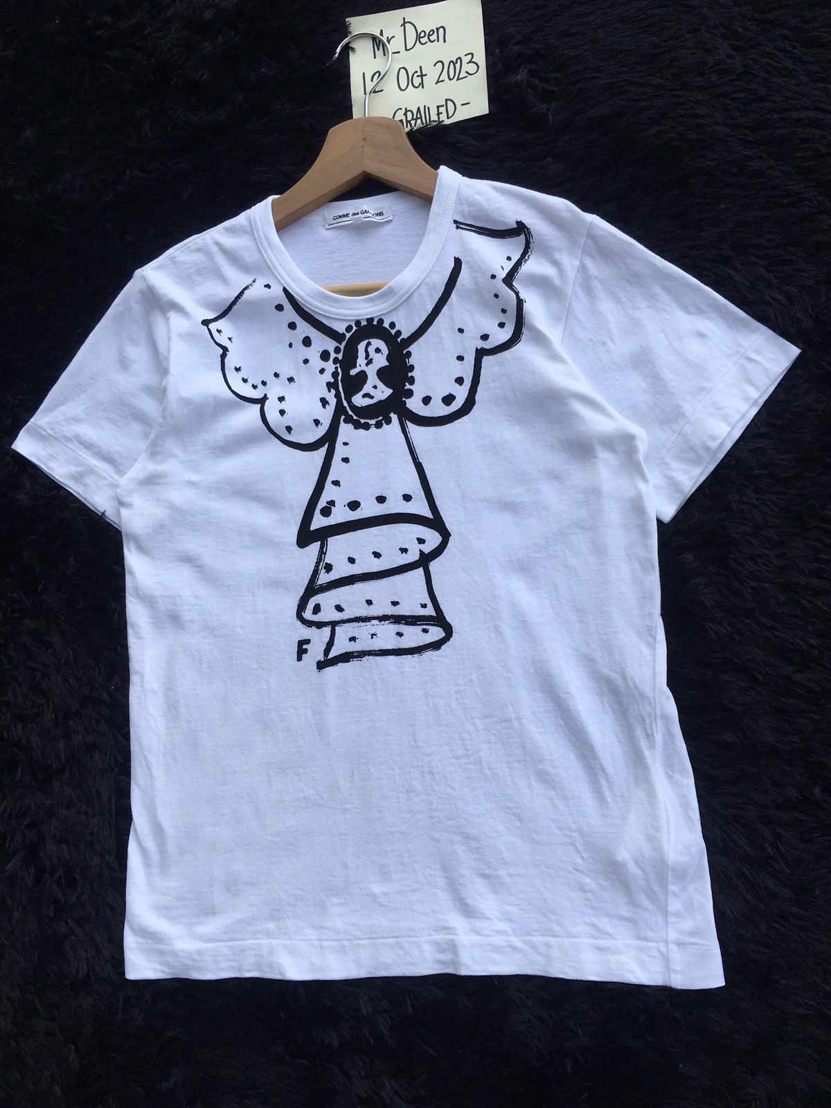 Comme des Garcons Rare AD 2008 Comme Des Garcons CDG Flower Tshirt Size US S / EU 44-46 / 1 - 3 Thumbnail