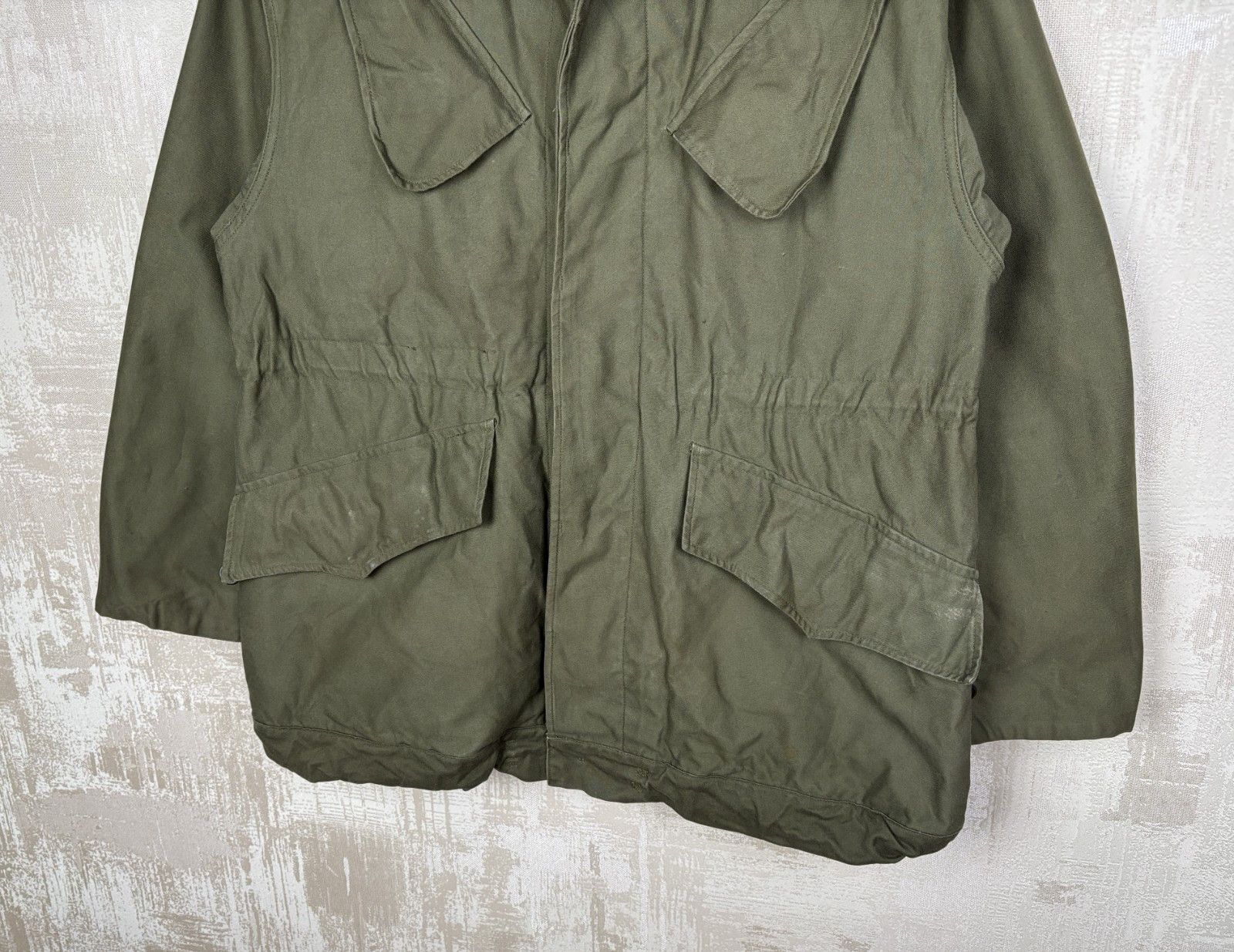 Vintage Vintage Dutch Army Field Jacket 1977 Military Utility Jacket Size US M / EU 48-50 / 2 - 6 Thumbnail