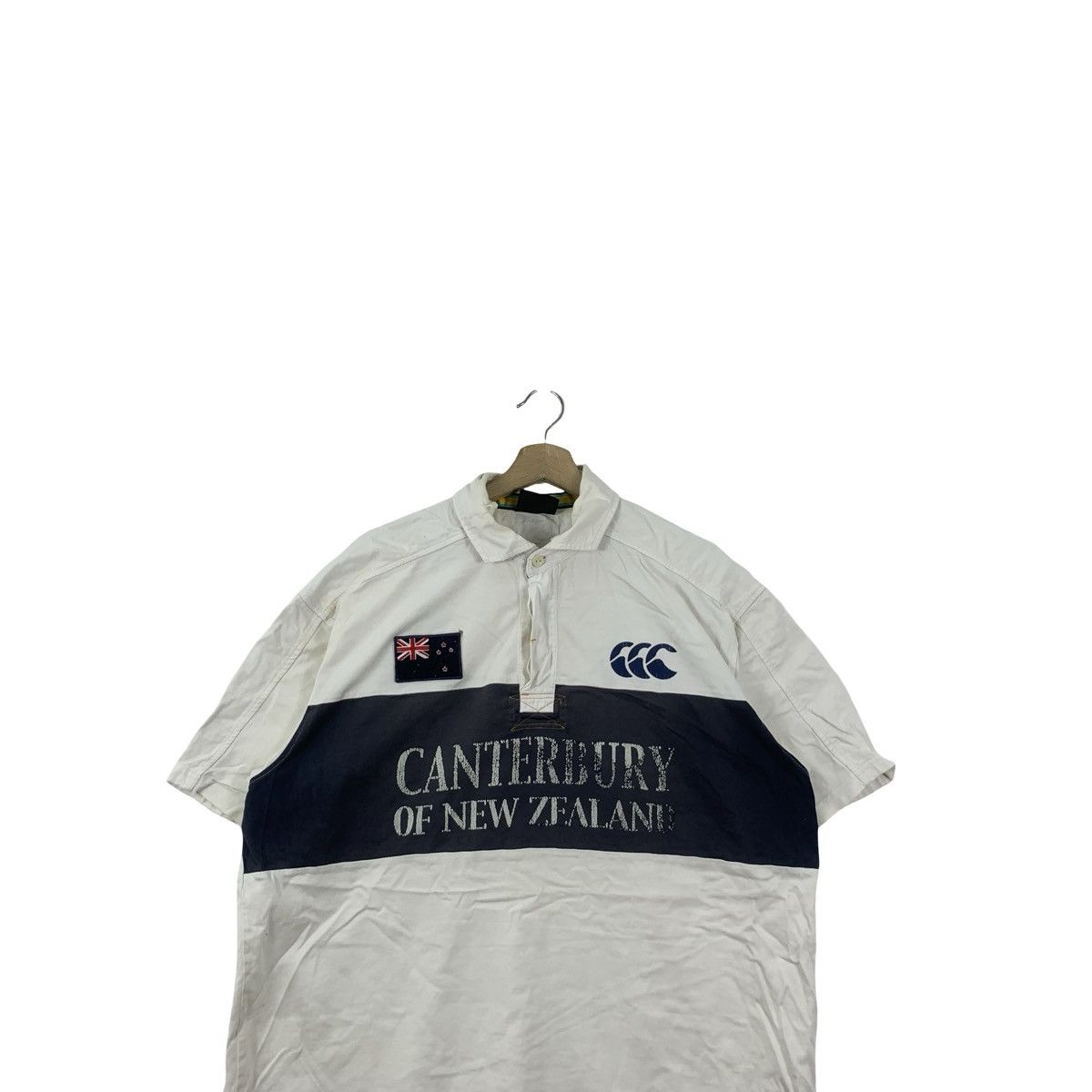 Canterbury of New Zealand Vintage CANTERBURY NEW ZEALAND Australia Rugby Team Tee Size US XXL / EU 58 / 5 - 2 Thumbnail
