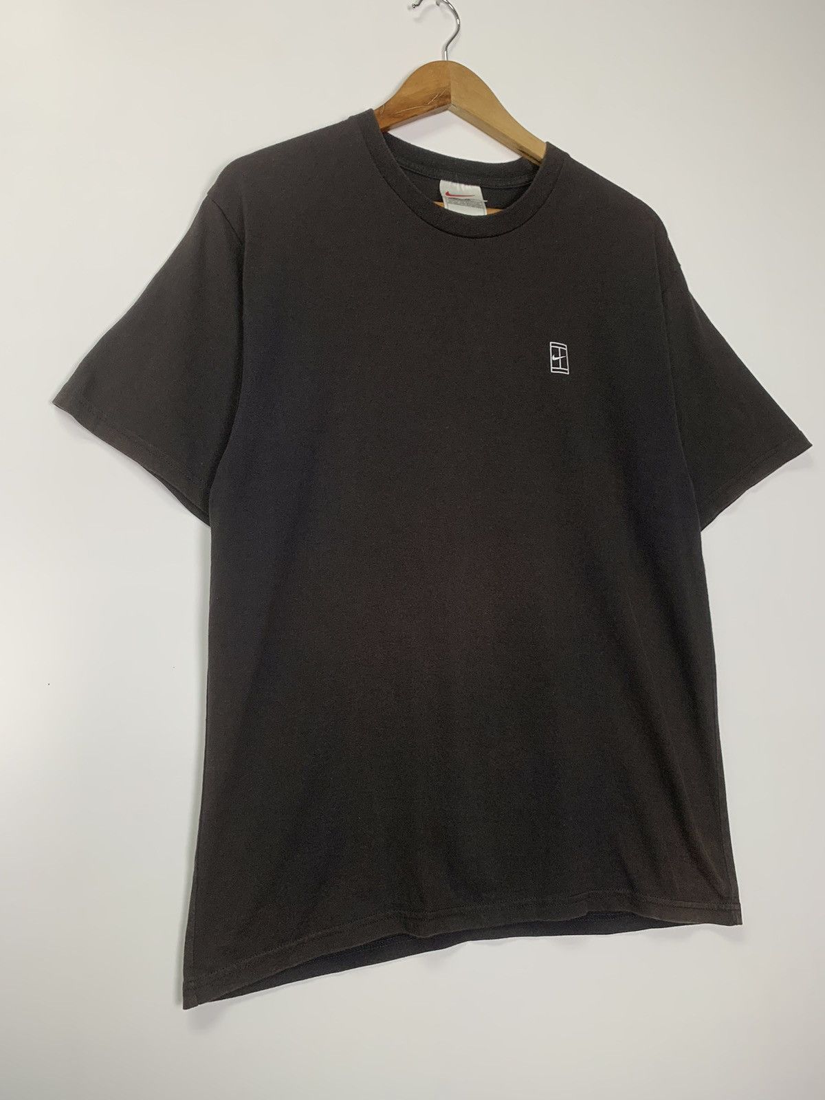 Nike × Vintage Vintage 90s Nike Court T-shirt Size US M / EU 48-50 / 2 - 7 Thumbnail