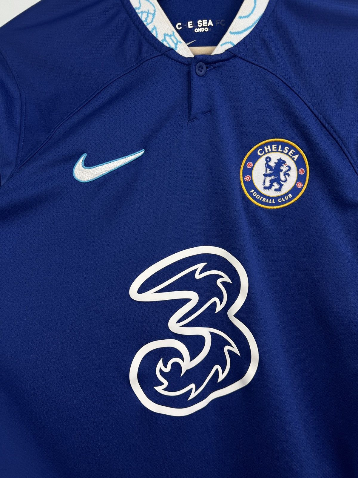 Chelsea Soccer 🏴󠁧󠁢󠁥󠁮󠁧󠁿 2023 Nike Chelsea Premier League Soccer Jersey T-Shirt Y2K Size US S / EU 44-46 / 1 - 4 Thumbnail