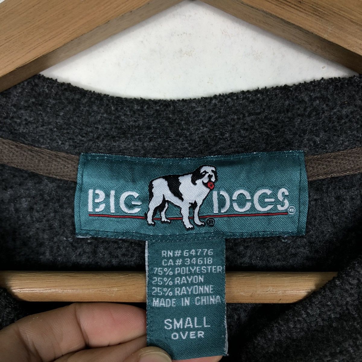 Hysteric Glamour 🔥90’s Vintage Sweatshirt Big Dogs Spell Out Big Logo Size US S / EU 44-46 / 1 - 9 Thumbnail