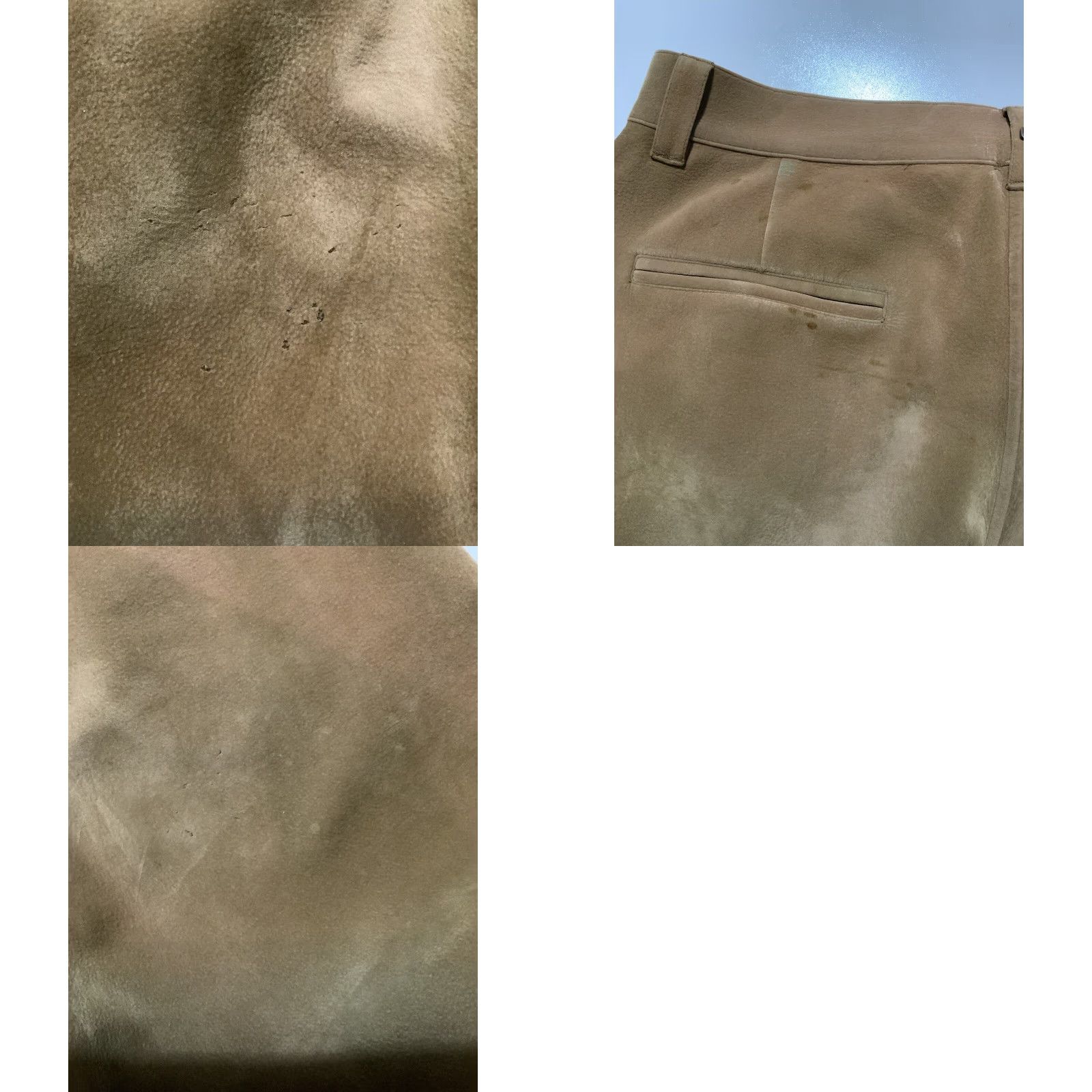 Pelle Pelle VINTAGE Pelle Pelle City Slicker Faux Suede Leather Pants Sz. 36 Men Pants 90s Y2K 2000s Brown Baggy Loose - Inseam 29 Size US 36 / EU 52 - 10 Thumbnail