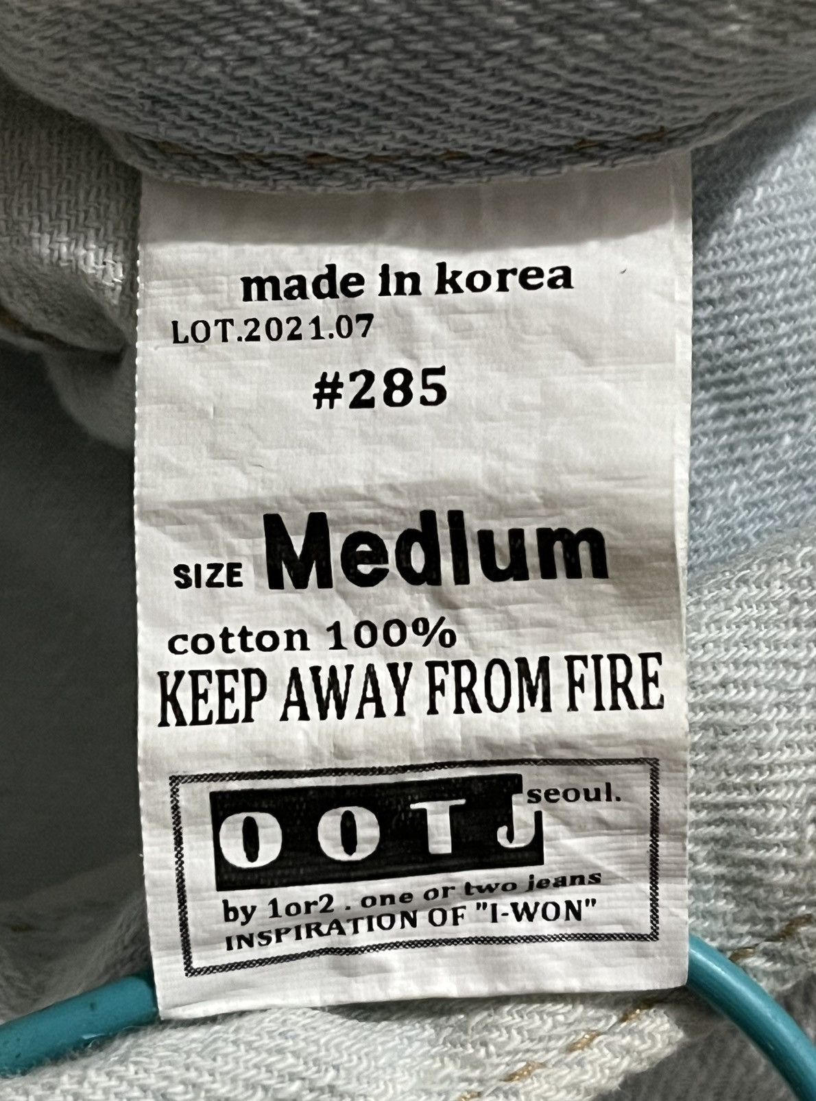 Vintage Vintage OOTJ Denim jeans Size US 30 / EU 46 - 10 Thumbnail