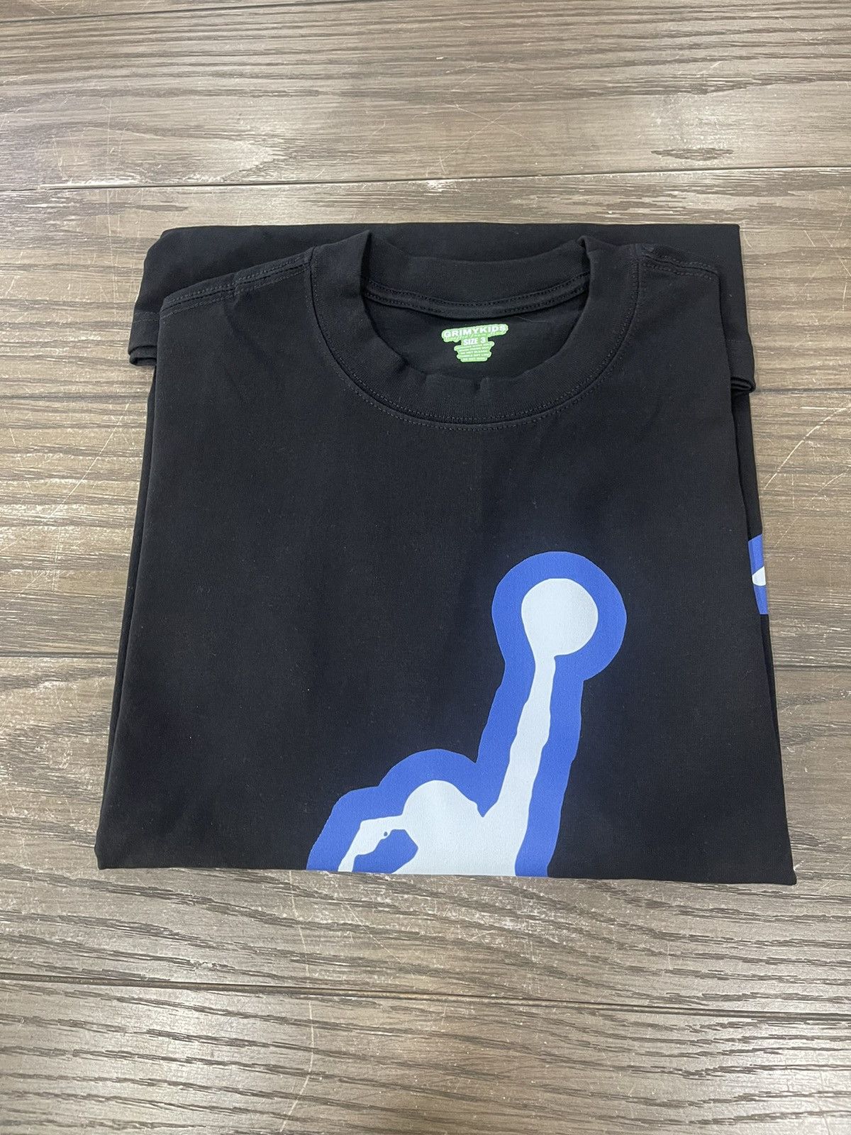 Designer ⚡️ Grimy Kids DO IT Jumpman Tee Shirt Black / Blue 2XL XXL ⚡️ Size US XXL / EU 58 / 5 - 5 Thumbnail