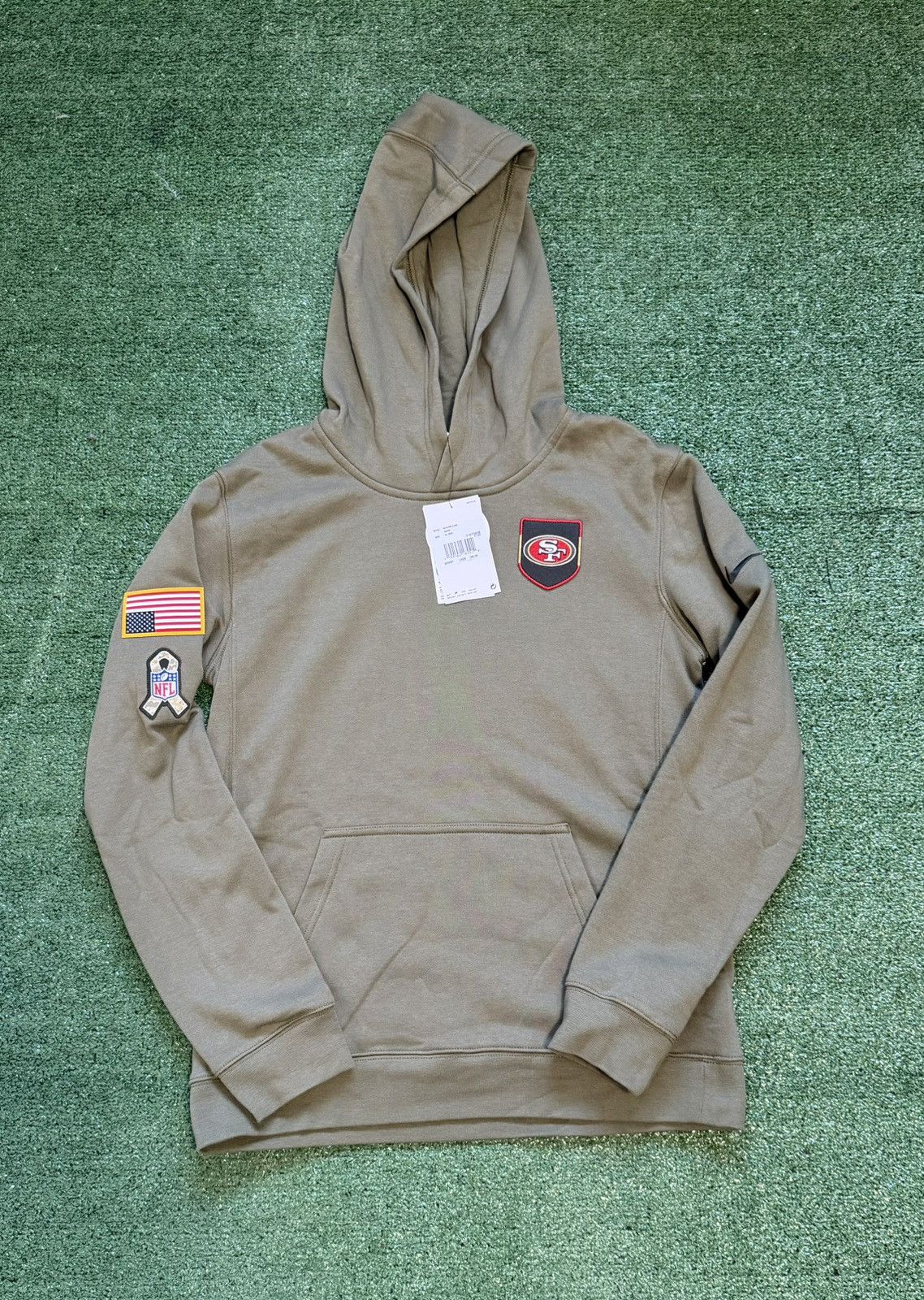 Nike Nike San Francisco 49ers 2025 Salute to Service Hoodie Size US XL / EU 56 / 4 - 1 Thumbnail