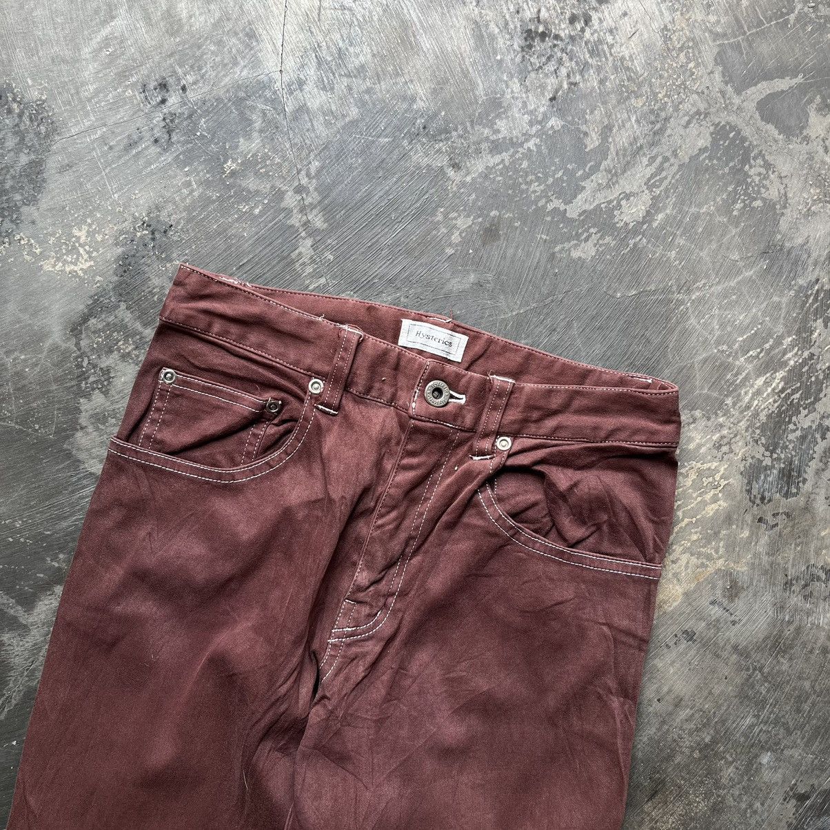 Hysteric Glamour × If Six Was Nine × Japanese Brand Hysterics hysterics glamour maroon pants lgb style Size 27" / US 4 / IT 40 - 2 Thumbnail