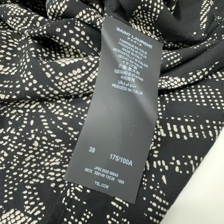 Saint Laurent Paris Saint Laurent Tropical Print Long Sleeve Shirt-2507 Size US M / EU 48-50 / 2 - 1 Thumbnail