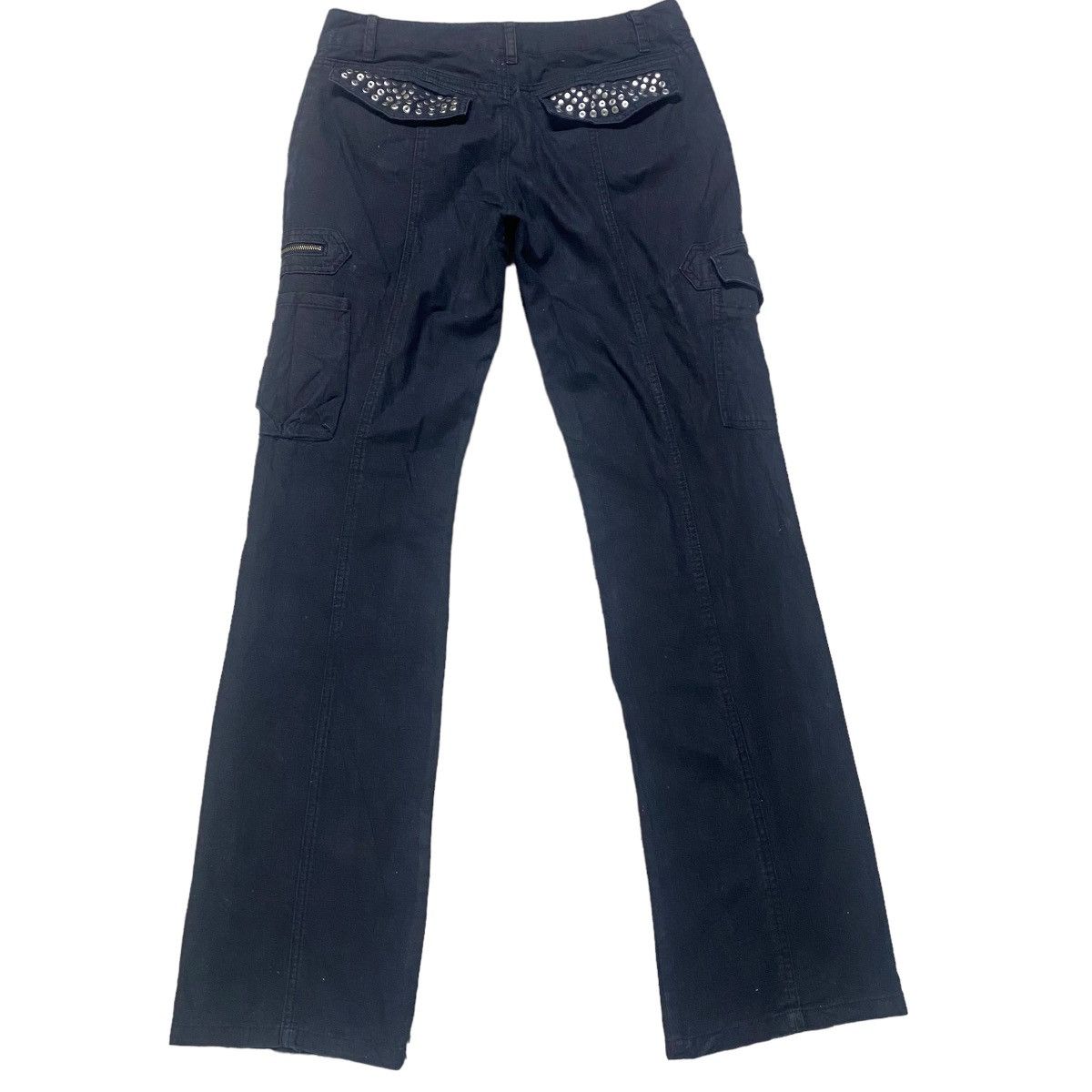 Tornado Mart Vintage Tornado Mart Flare Pants Linen Size 29" - 2 Thumbnail