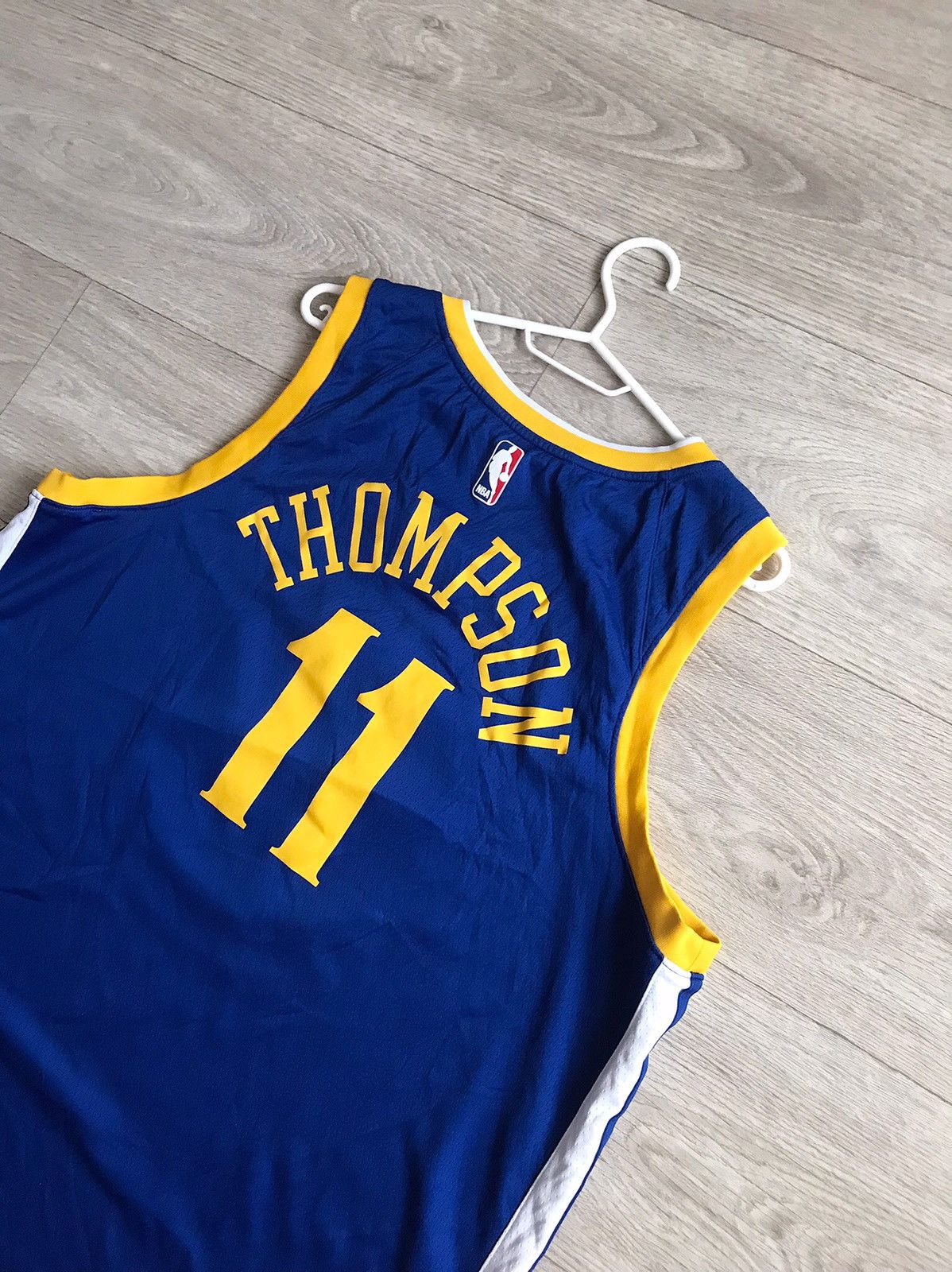 NBA 🔷Nike Golden State Klay Thompson #11 NBA Jersey🔷 Size US XL / EU 56 / 4 - 7 Thumbnail