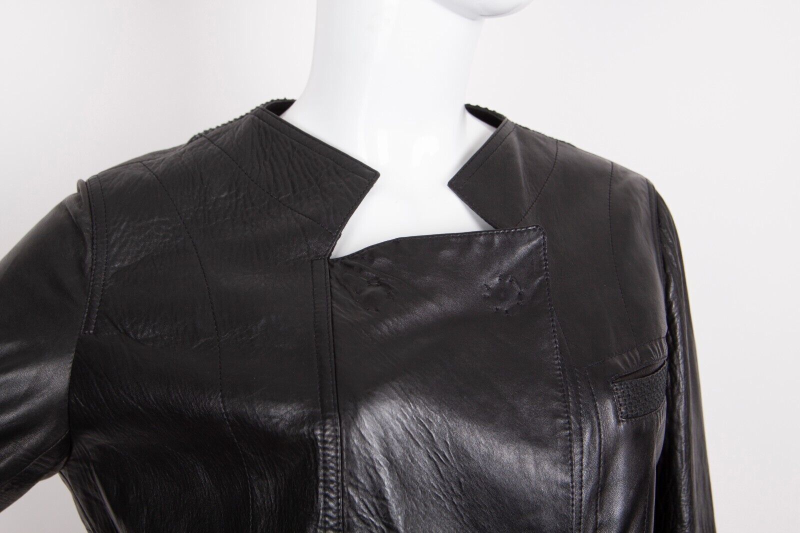 Yves Saint Laurent YSL by Tom Ford – Iconic Leather Jacket, Size 38 M Size M / US 6-8 / IT 42-44 - 13 Thumbnail