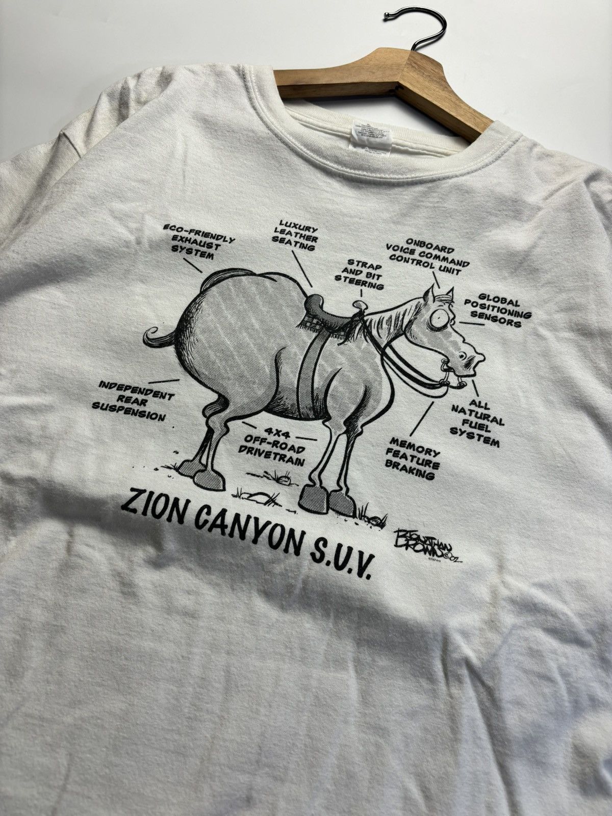 Gildan × Vintage Vintage donkey shirt Size US L / EU 52-54 / 3 - 2 Thumbnail