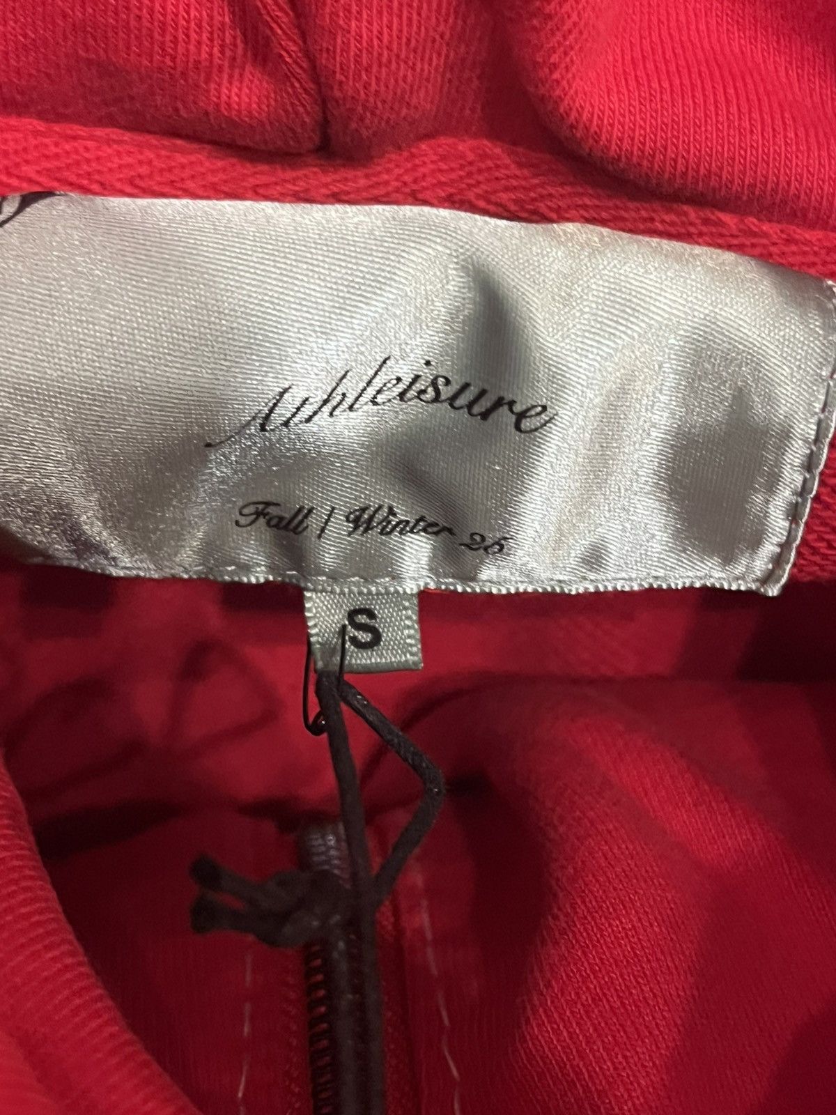 Godspeed Godspeed zip up hoodie red size small new, tags Size US S / EU 44-46 / 1 - 7 Thumbnail