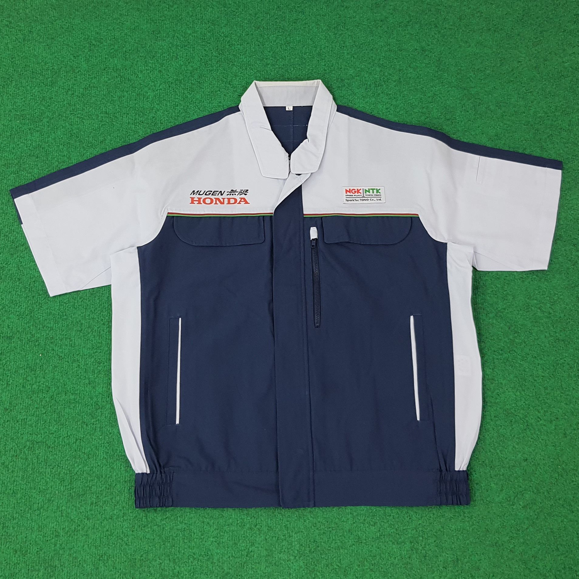 Honda Vintage HONDA Mugen Motorsports Custom Logo Jacket C259N74 Size US L / EU 52-54 / 3 - 3 Thumbnail