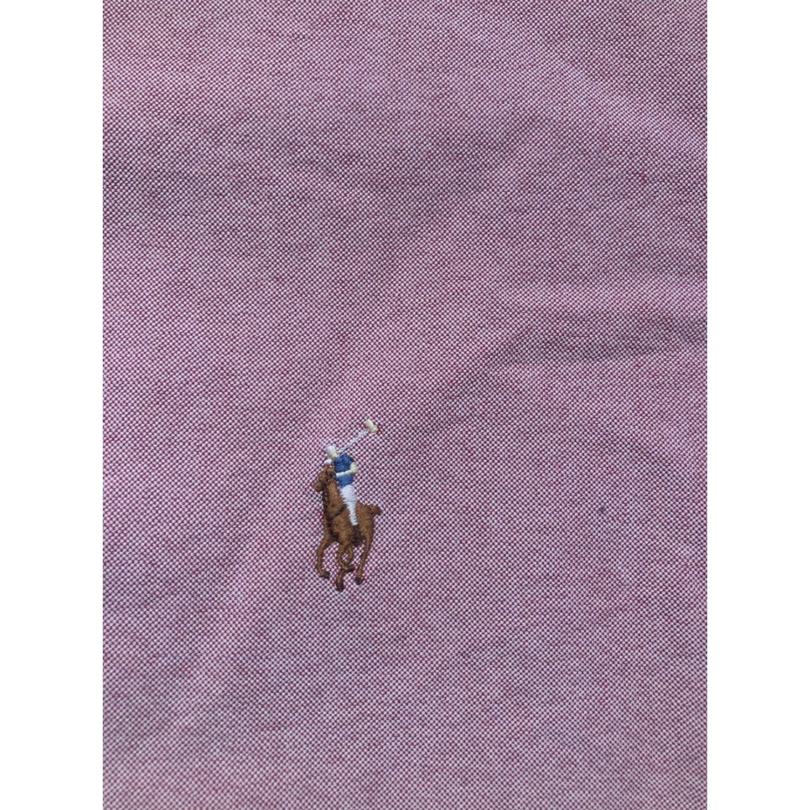 Ralph Lauren Ralph Lauren Shirt Mens XL Pink Custom Fit Button Down Oxford Long Sleeve Size US XL / EU 56 / 4 - 7 Thumbnail
