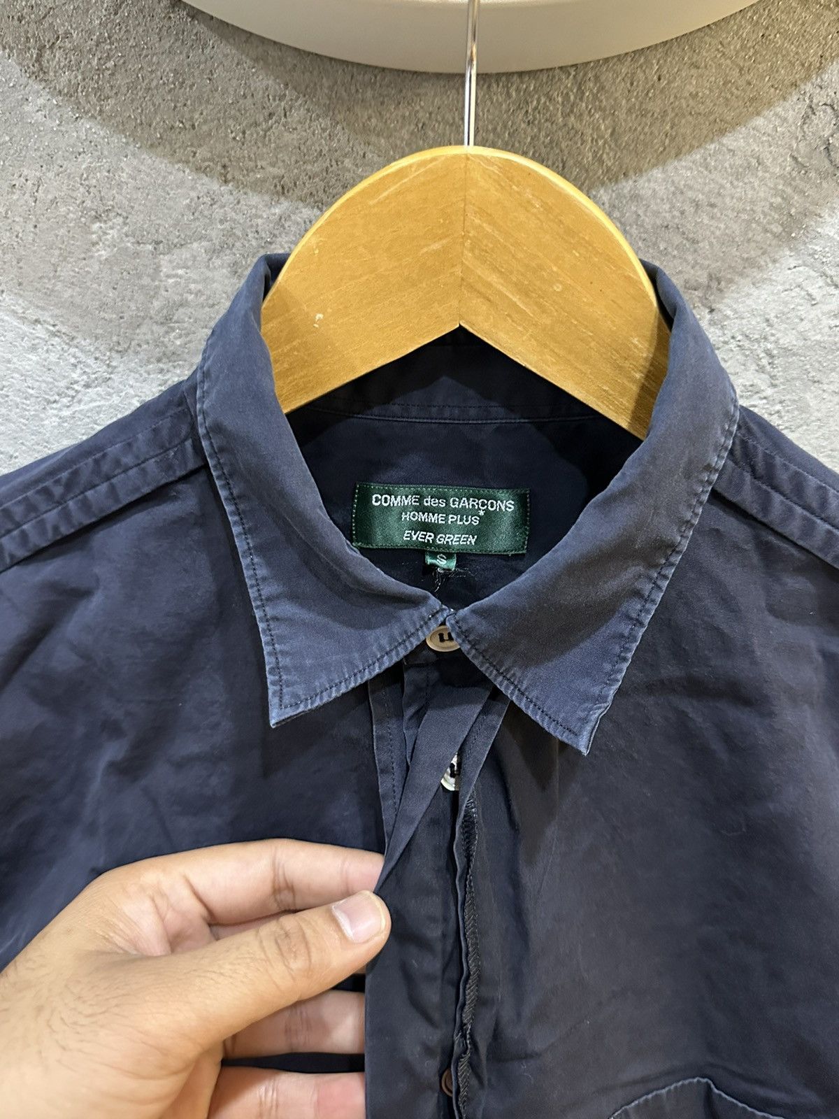 Comme des Garcons AW99 Comme Des Garcons Homme Plus Evergreen Ruffle Shirt Size US S / EU 44-46 / 1 - 18 Thumbnail