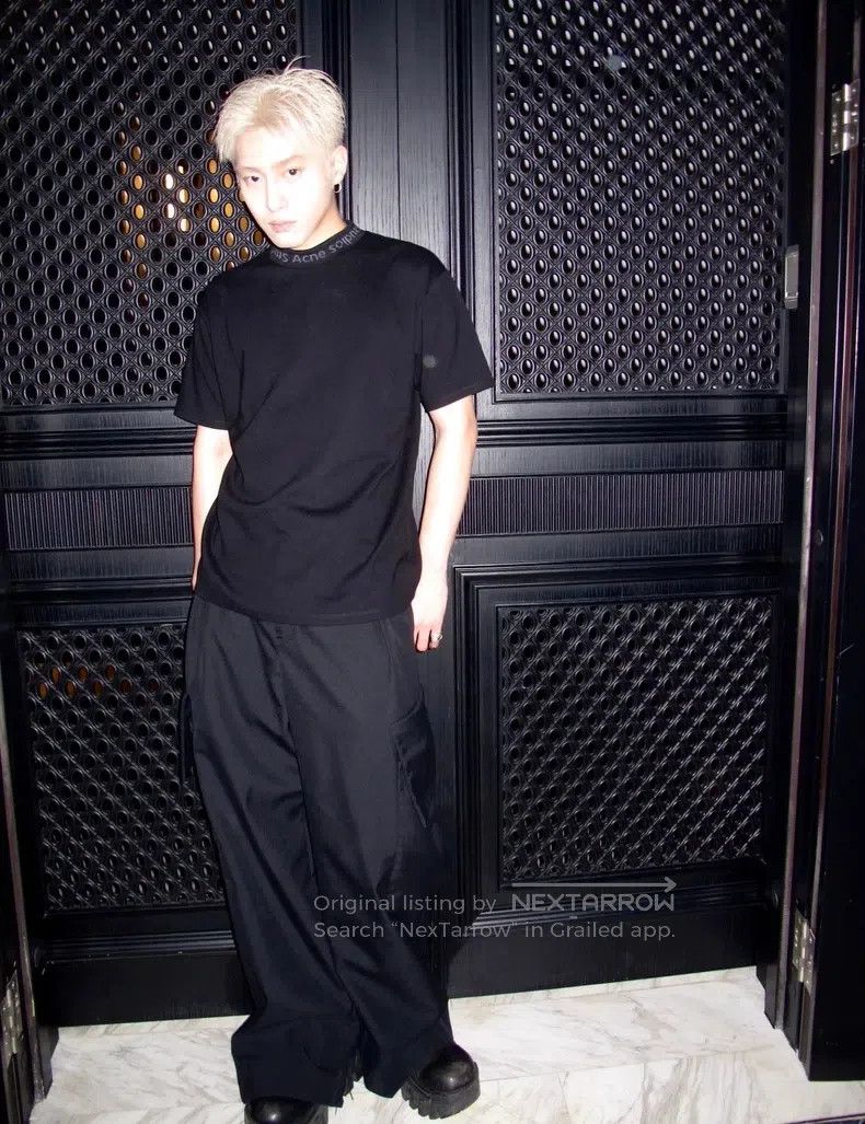 Acne Studios Acne Studios Black Short Sleeve T-Shirt with Portuguese Cl Size US XS / EU 42 / 0 - 6 Thumbnail