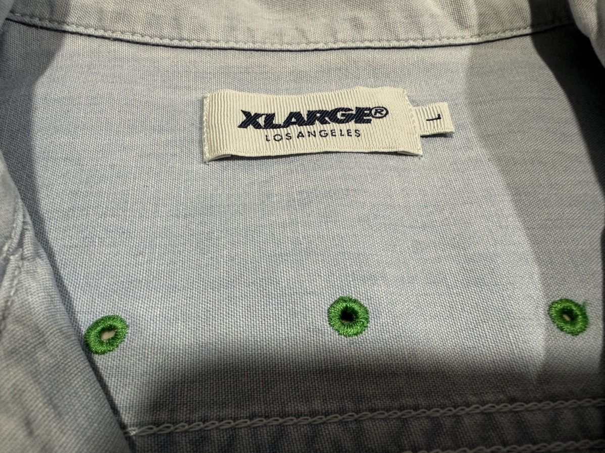Japanese Brand 🔥Y2K Vintage X-Large Shirt Ape Head Big Logo Size US L / EU 52-54 / 3 - 8 Thumbnail