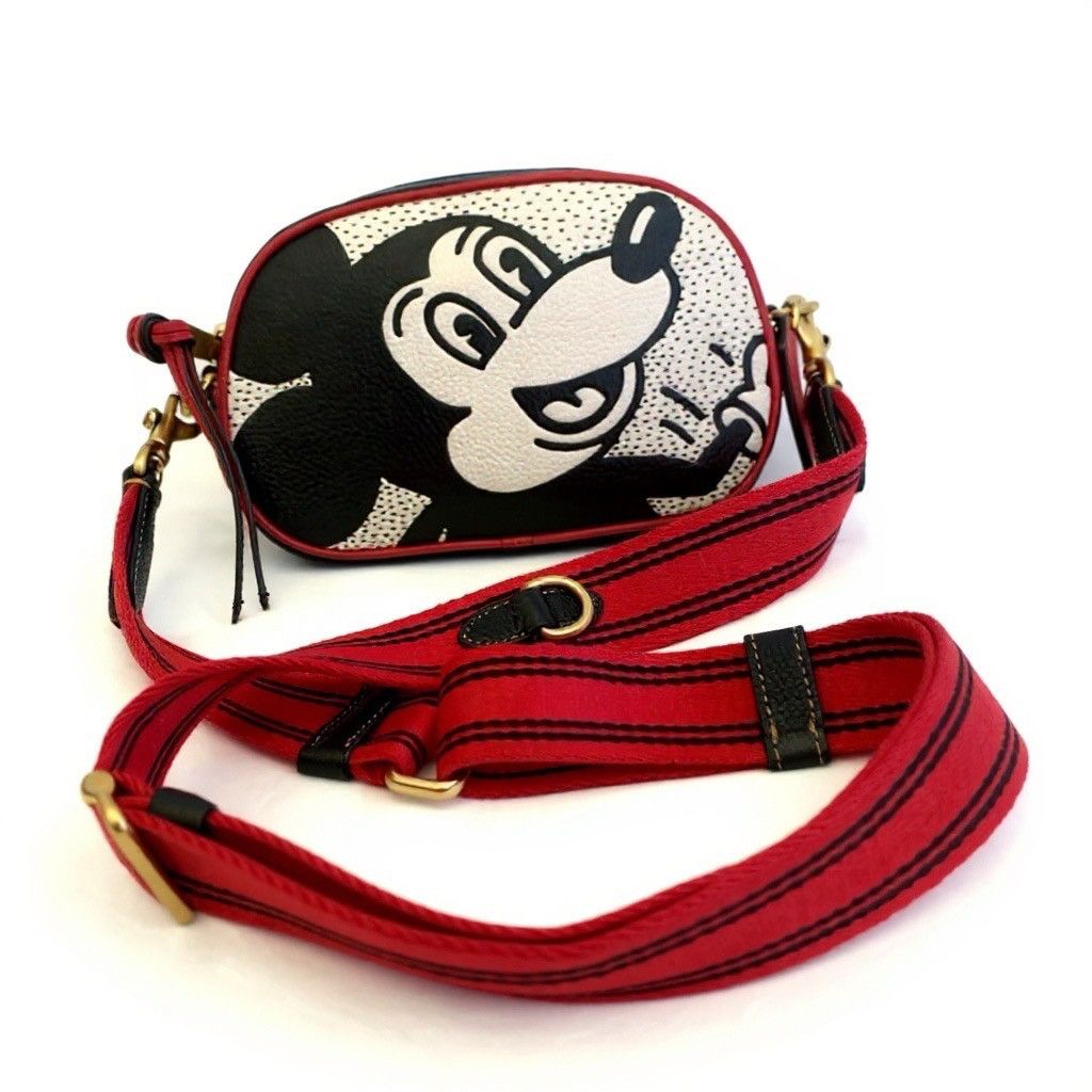 Coach Coach Disney + Keith Haring Black and Red Crossbody Bag Size ONE SIZE - 2 Thumbnail