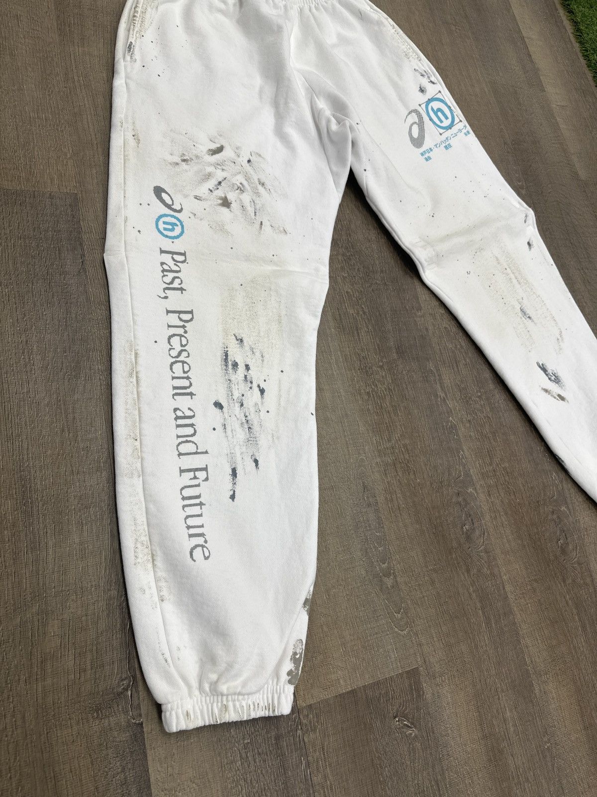 Asics × HIDDEN Hidden NY x Asics Printed Ink Sweatpants New Medium Size US 32 / EU 48 - 5 Thumbnail