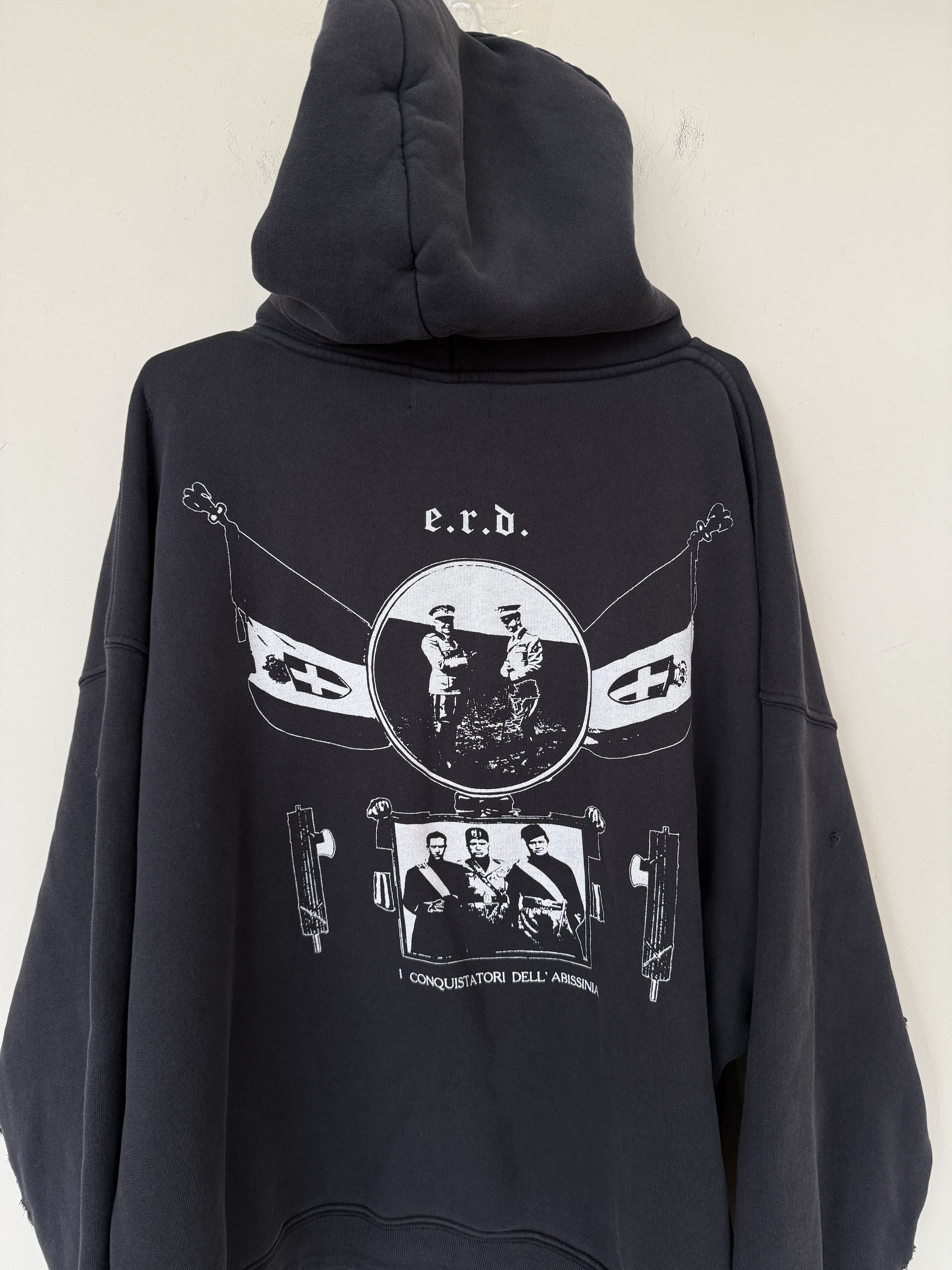 Enfants Riches Deprimes × Maxfield Los Angeles ERD ARCHITETTURA DI MUSSOLINI HOODIE Size US L / EU 52-54 / 3 - 2 Thumbnail
