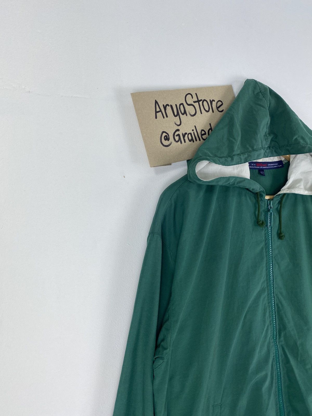 Wilson Vintage 90’s Wilson Big Logo Zipper Jacket Hoodie Size US M / EU 48-50 / 2 - 3 Thumbnail
