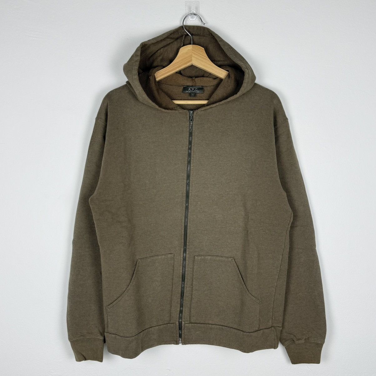 APC Plain Zipper Hoodie