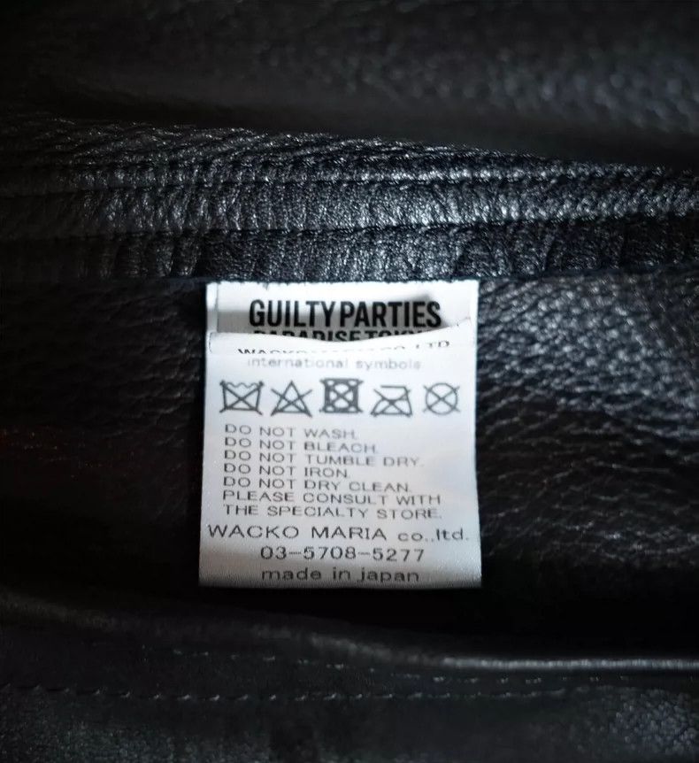 Wacko Maria Wacko Maria Leather Jacket 24AW Size US XL / EU 56 / 4 - 4 Thumbnail