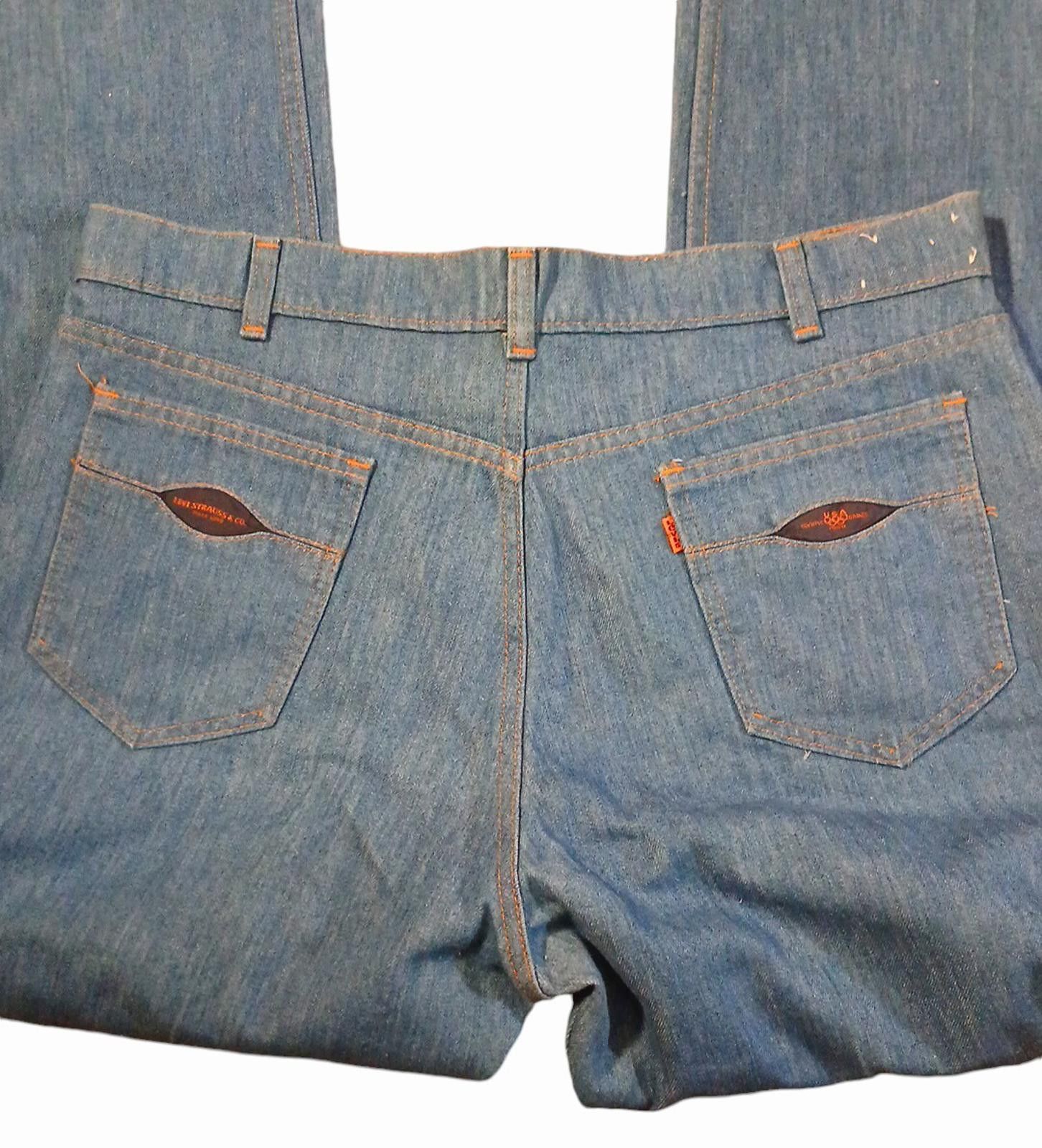 Levi's 1980 Levi's Olympic Games Bootcut 36x30 Orange Tab Jeans Size US 36 / EU 52 - 7 Thumbnail