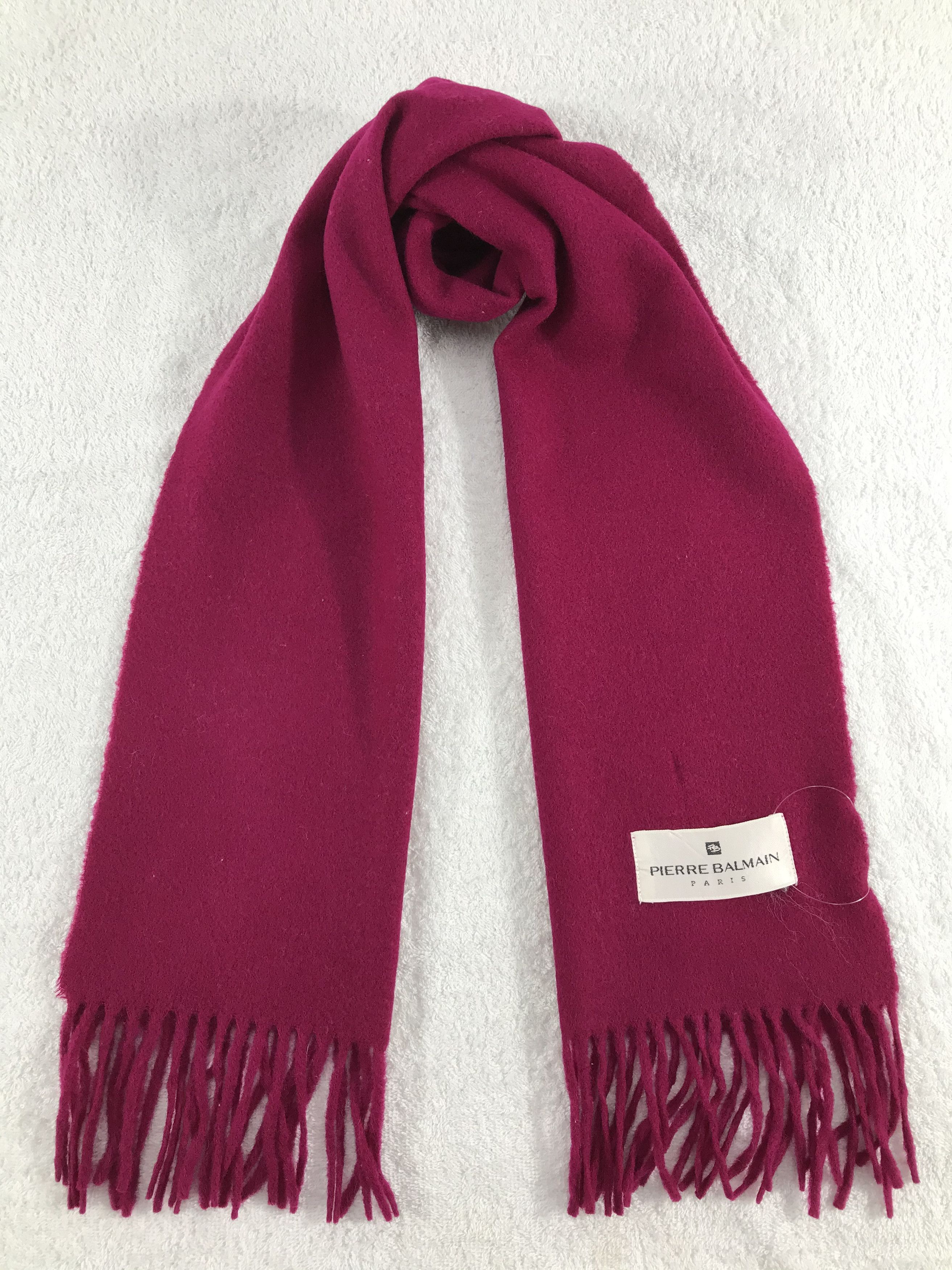 Pierre Balmain Vintage Pierre Balmain Scarf/Muffler/Neckwear MF652 Size ONE SIZE - 1 Thumbnail