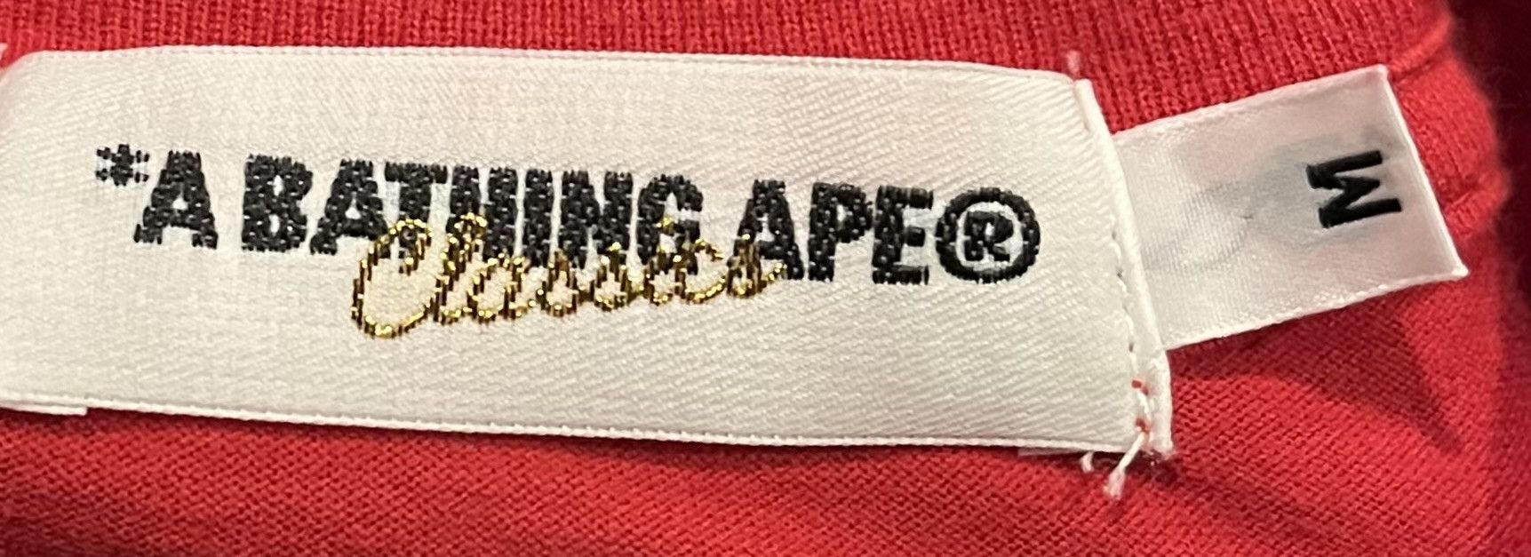 Bape Bape logo tee shirt Size US M / EU 48-50 / 2 - 3 Thumbnail