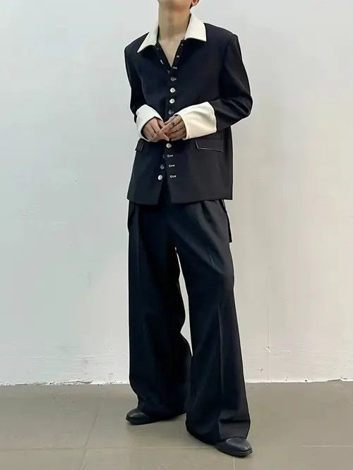 Japanese Brand Miyazawa x Rina Black retro wrap pants trousers Size US 30 / EU 46 - 3 Thumbnail
