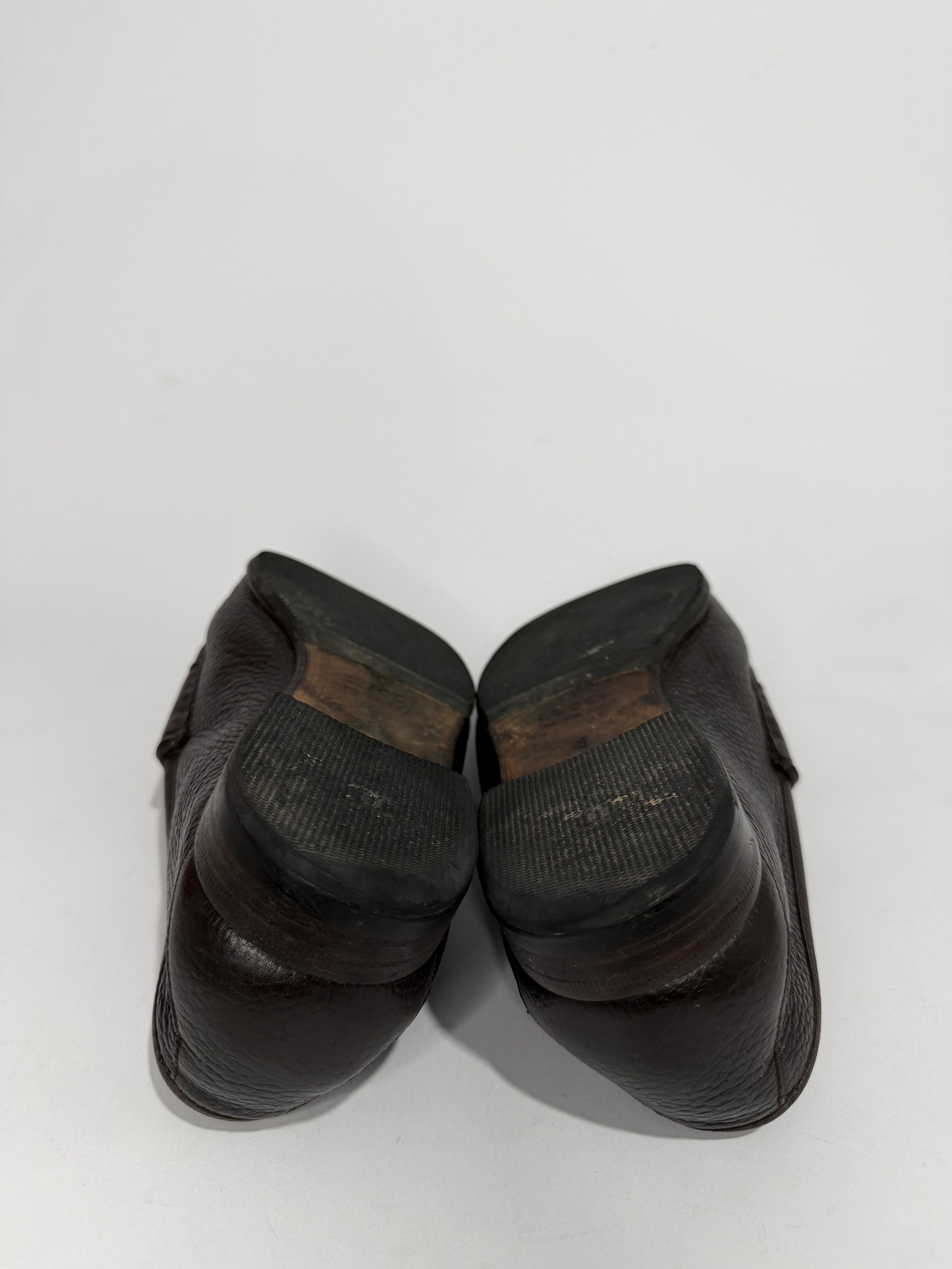 Gucci Gucci Brown Leather 1953 Horsebit Loafers Size US 9 / EU 42 - 6 Thumbnail