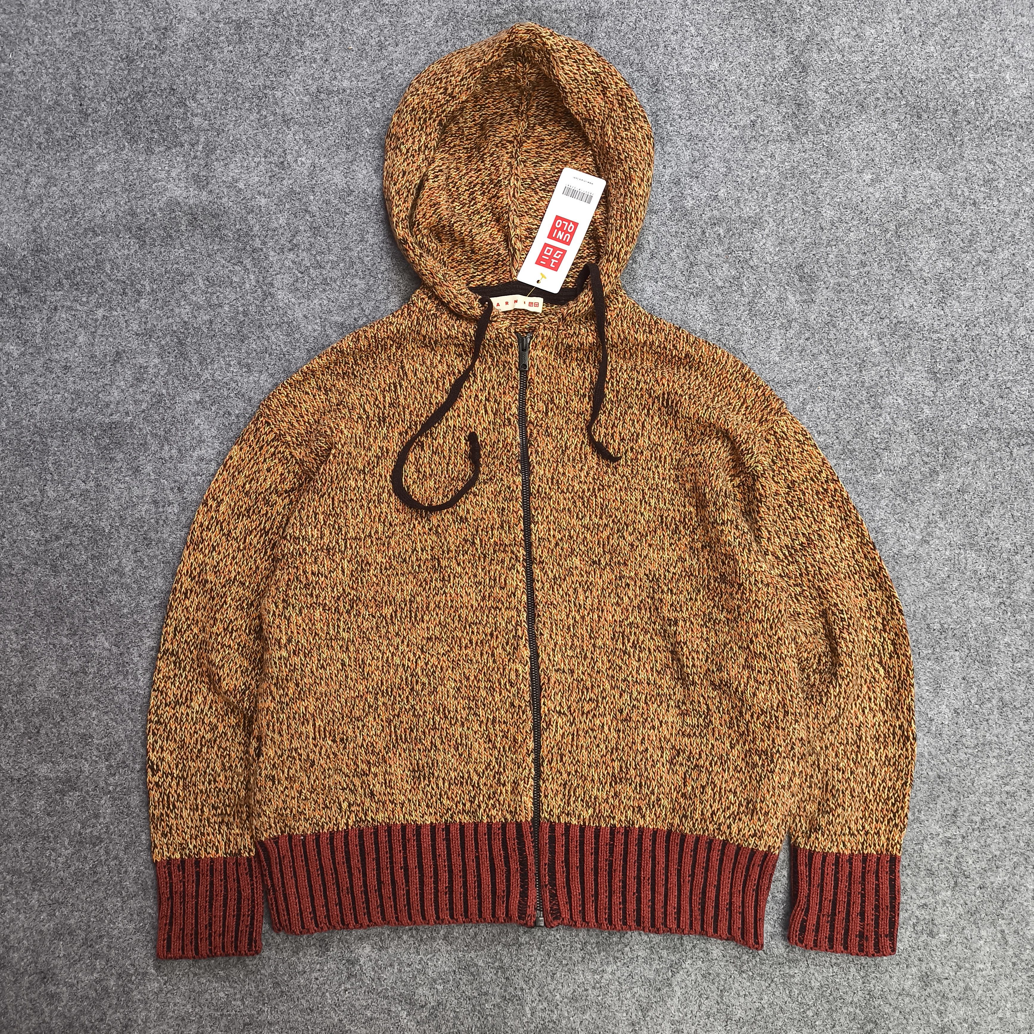 Marni × Uniqlo Marni Uniqlo knitwear sweater zip hooded Size US M / EU 48-50 / 2 - 1 Thumbnail